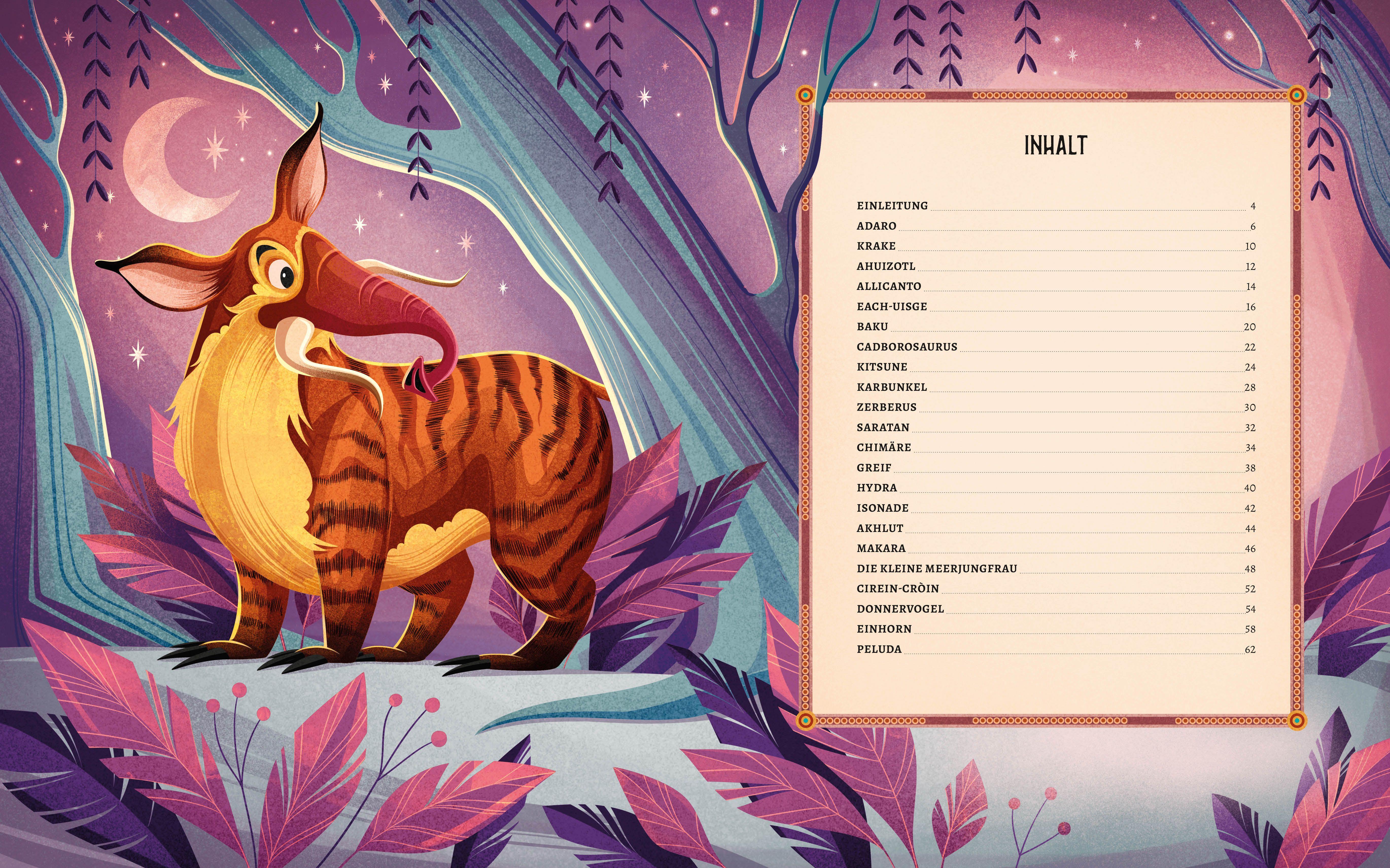 Beispielinhalt (Bild) Legendäre Geschöpfe aus aller Welt