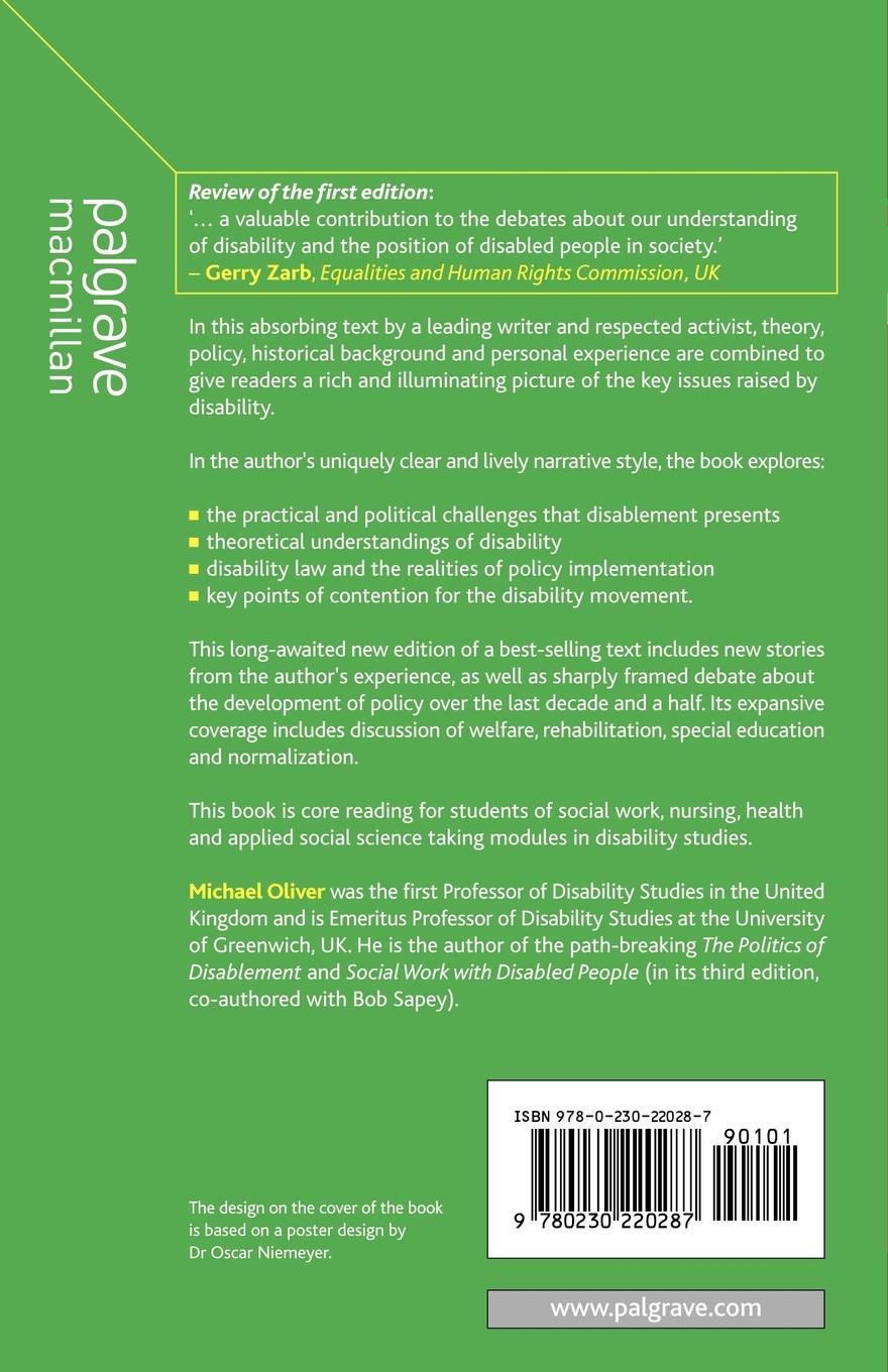 Rückseitencover Understanding Disability