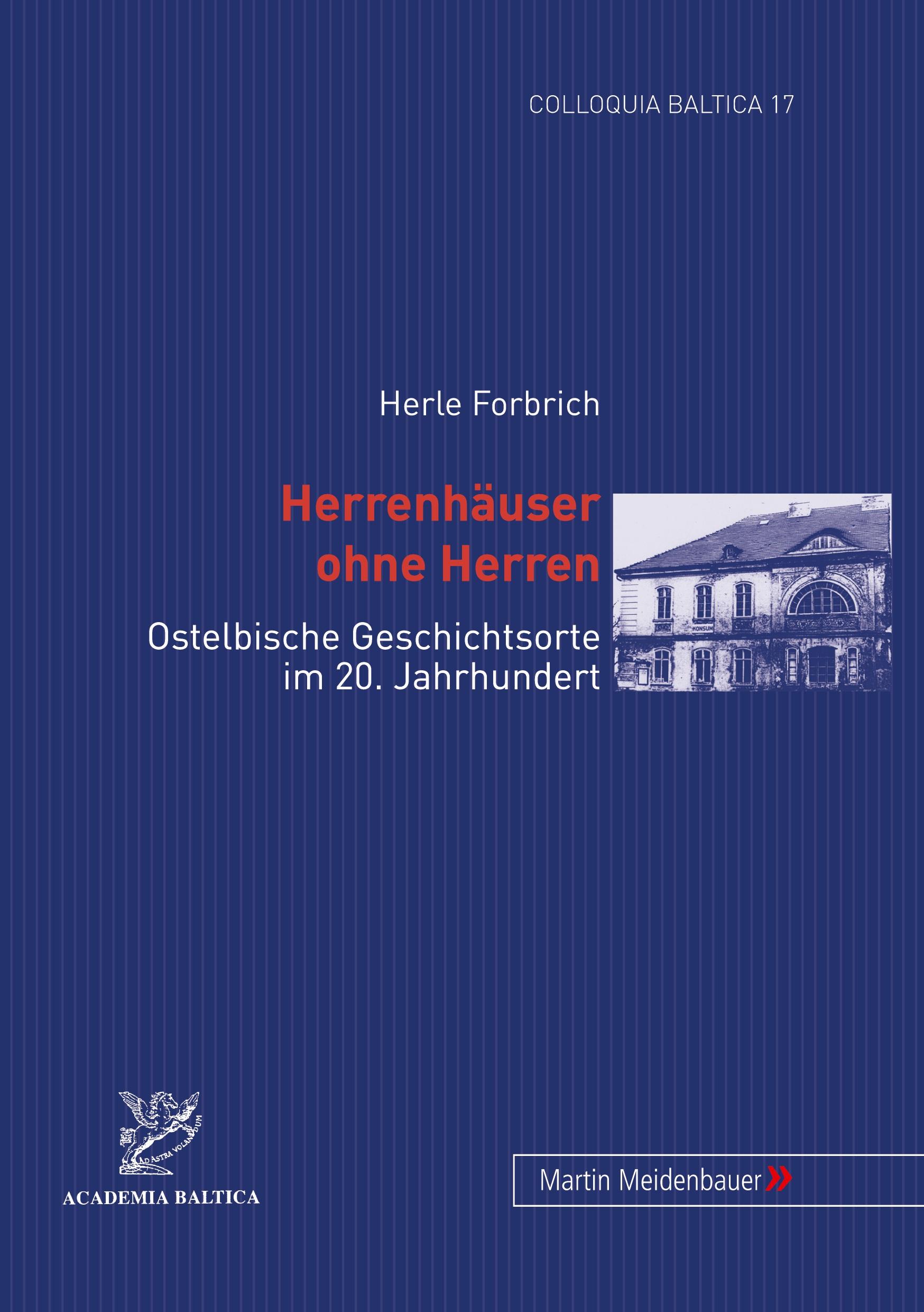 Vorderes Coverbild Herrenhäuser ohne Herren