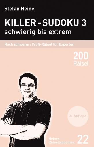 Vorderes Coverbild Killer-Sudoku 3 - schwierig bis extrem
