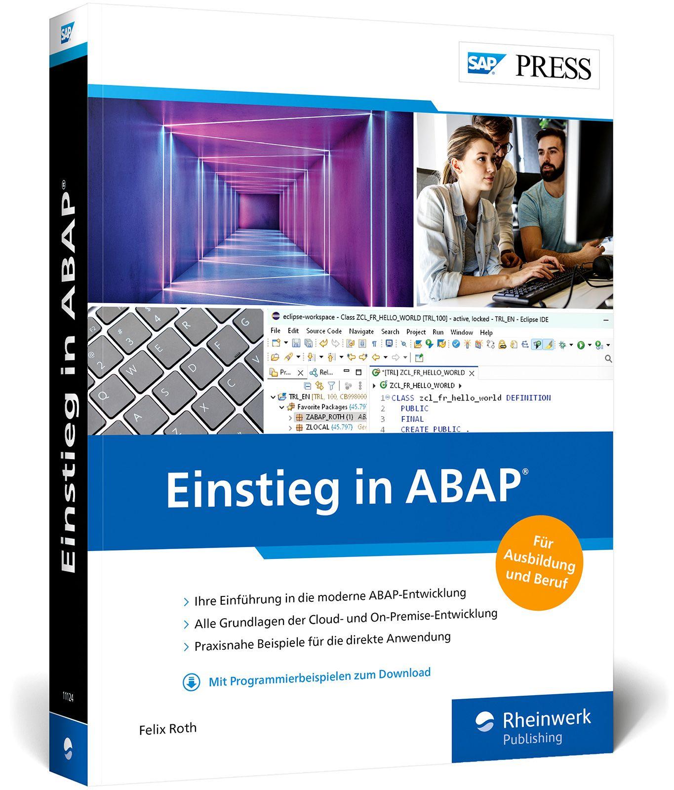 Vorderes Coverbild Einstieg in ABAP