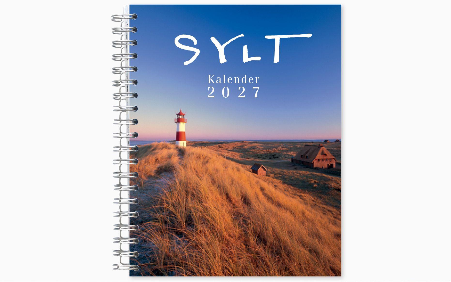 Vorderes Coverbild Sylt-die Insel 2027 Tischkalender