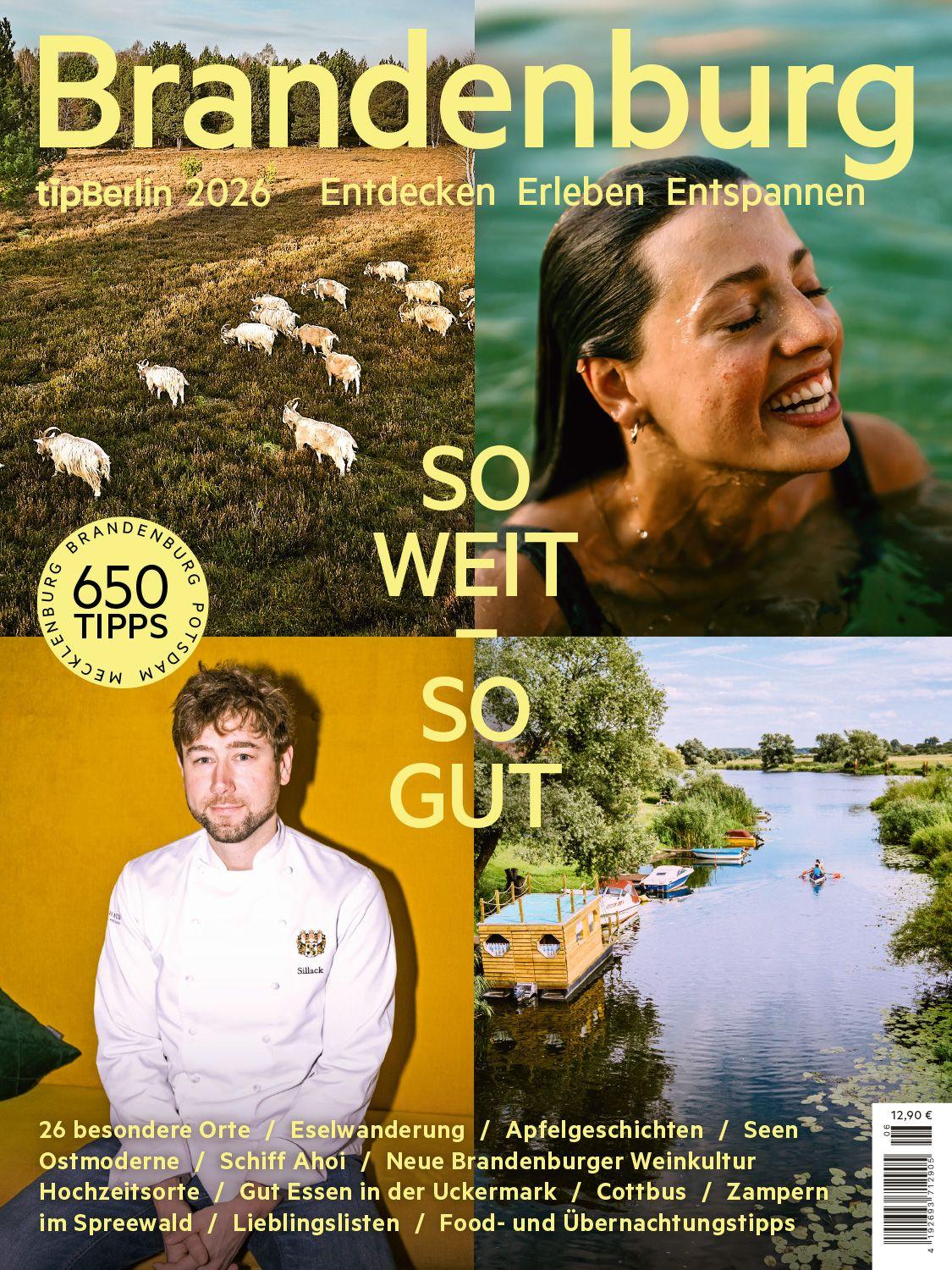 Vorderes Coverbild tipBerlin Brandenburg 2026
