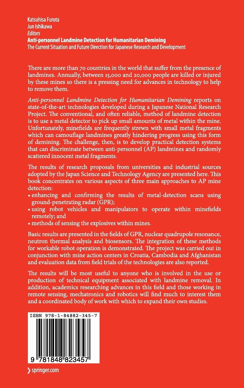 Rückseitencover Anti-personnel Landmine Detection for Humanitarian Demining