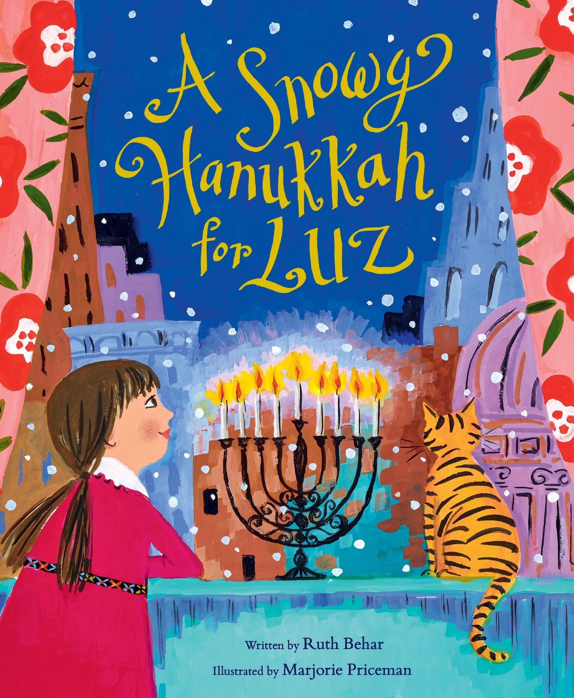 Vorderes Coverbild A Snowy Hanukkah for Luz