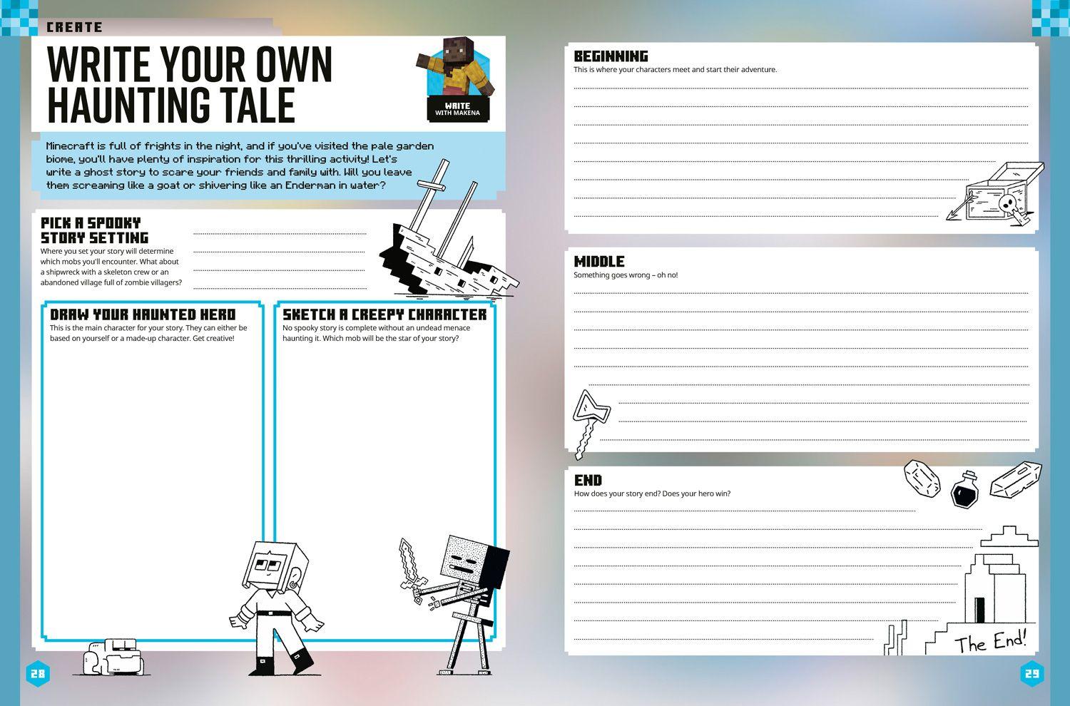 Beispielinhalt (Bild) Minecraft Annual 2027