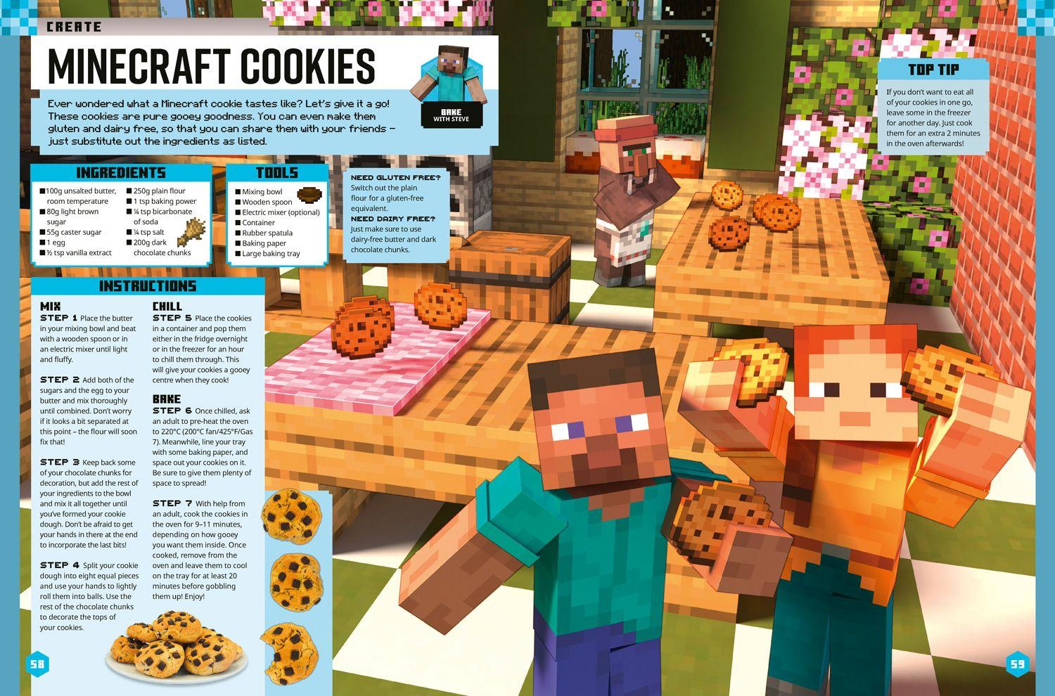 Beispielinhalt (Bild) Minecraft Annual 2027