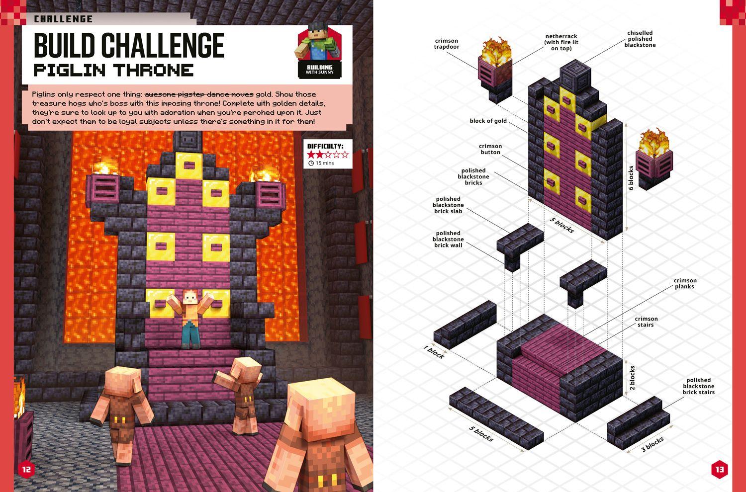 Beispielinhalt (Bild) Minecraft Annual 2027