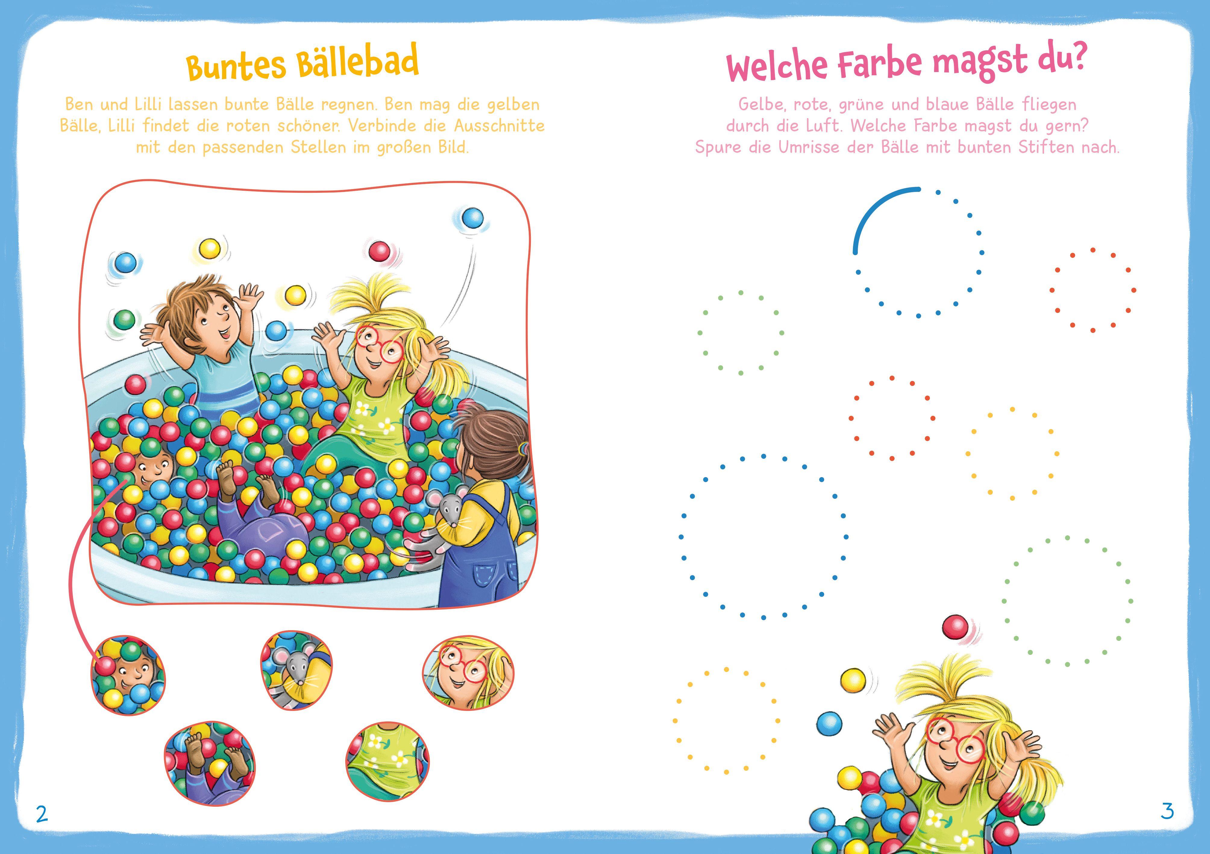 Beispielinhalt (Bild) WAS IST WAS Meine Welt Mach mit Farben