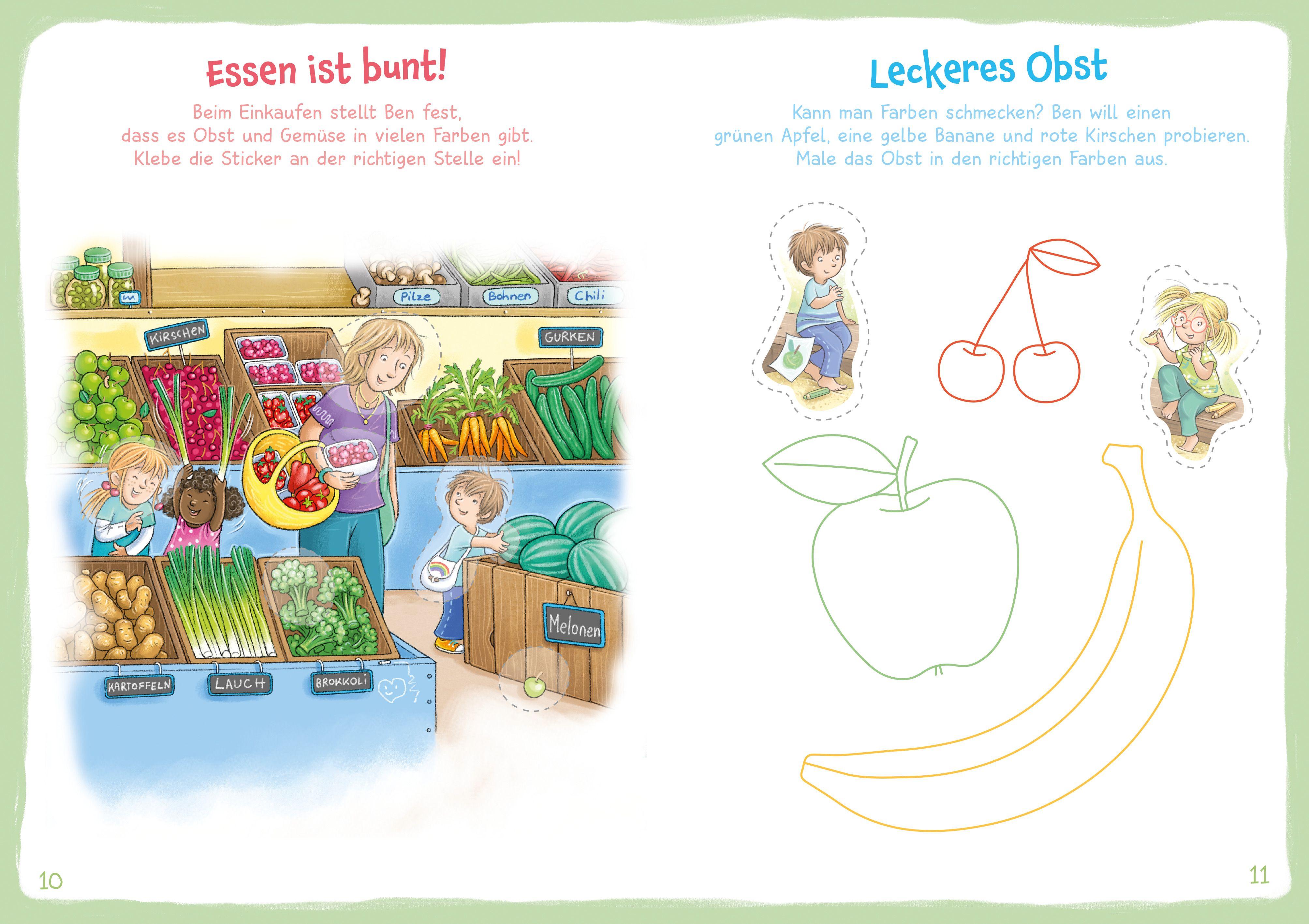 Beispielinhalt (Bild) WAS IST WAS Meine Welt Mach mit Farben