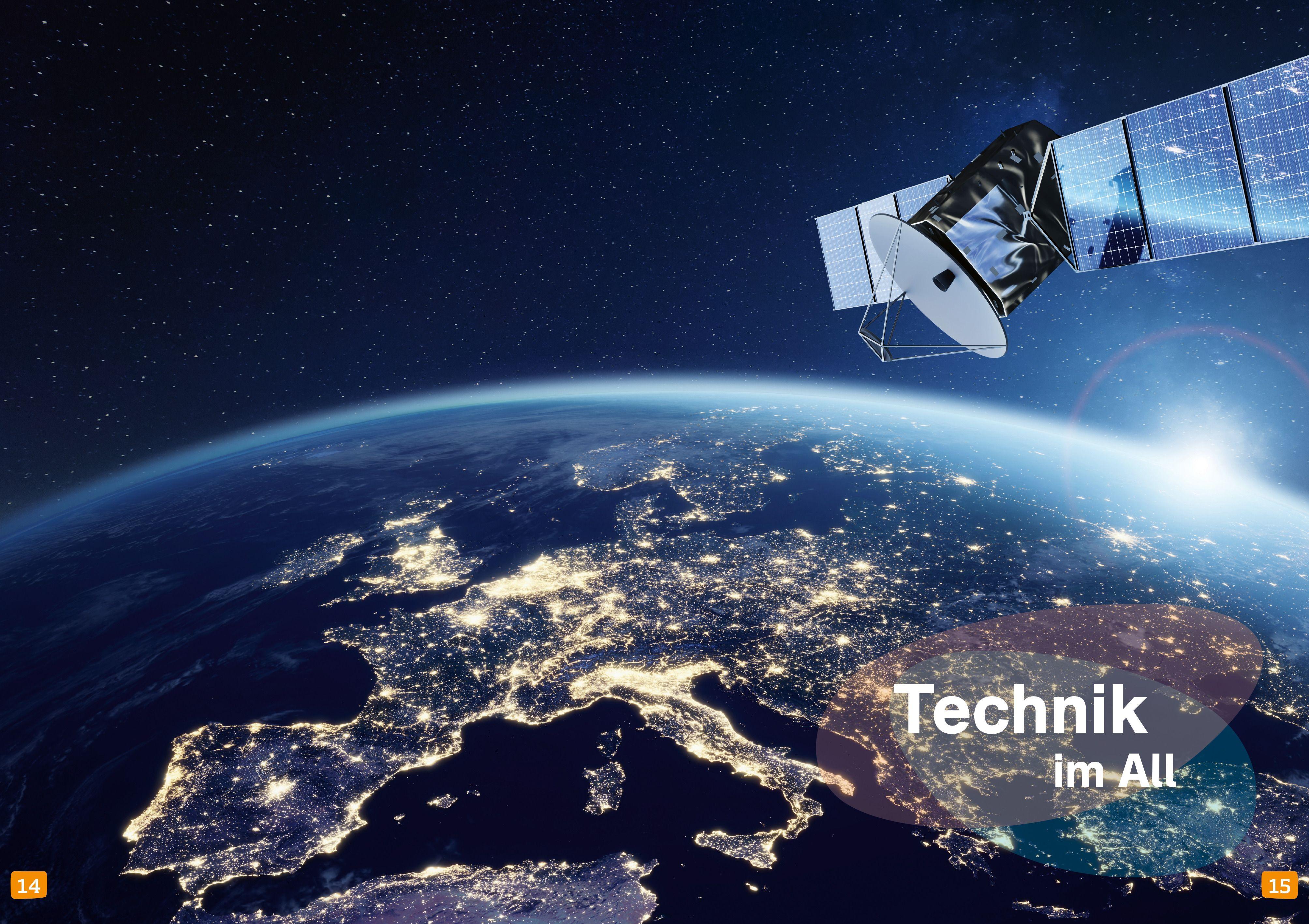 Beispielinhalt (Bild) WAS IST WAS Erstes Lesen SPACE: Abenteuer Raumfahrt