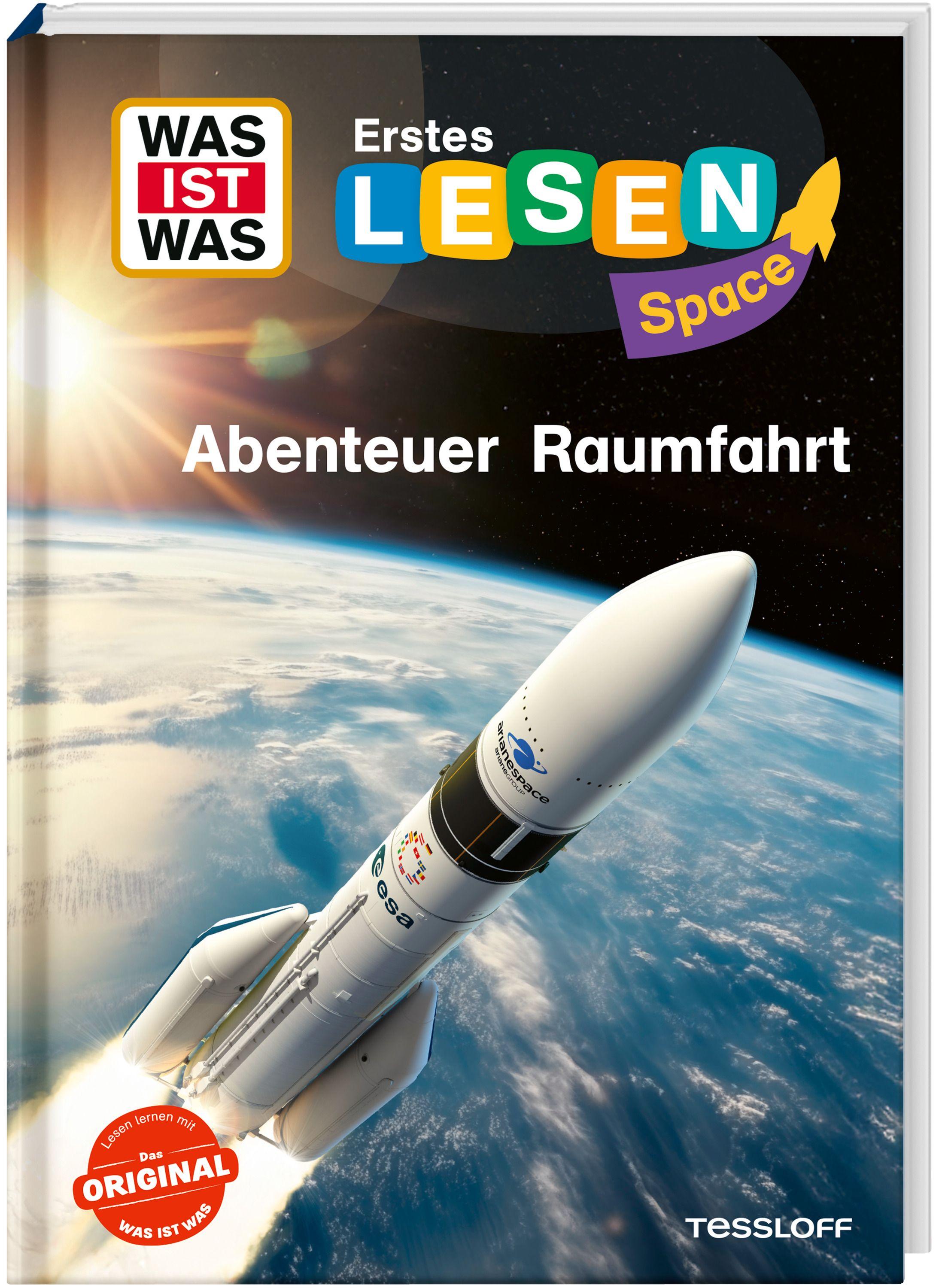 Vorderes Coverbild WAS IST WAS Erstes Lesen SPACE: Abenteuer Raumfahrt
