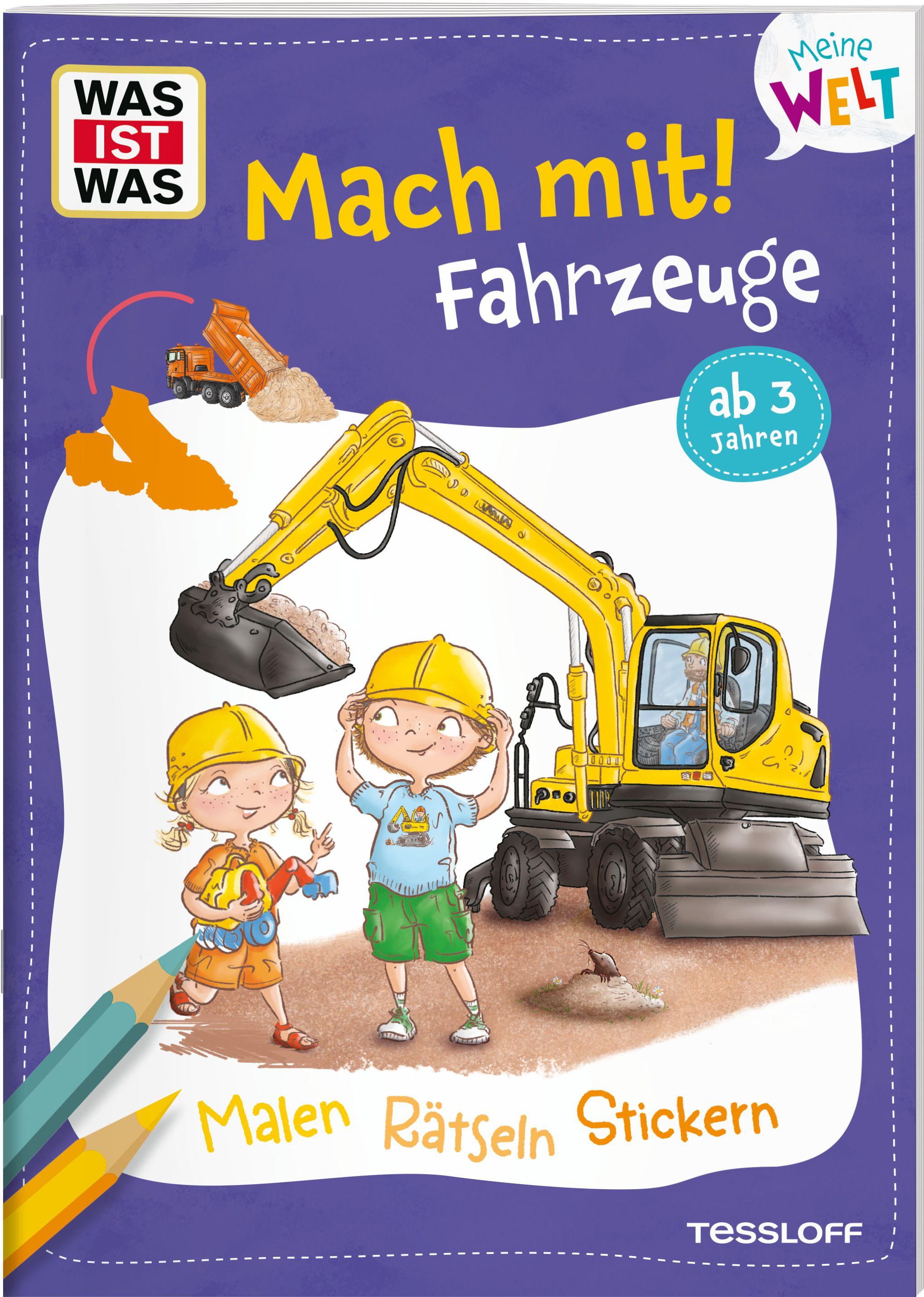 Vorderes Coverbild WAS IST WAS Meine Welt Mach mit Fahrzeuge