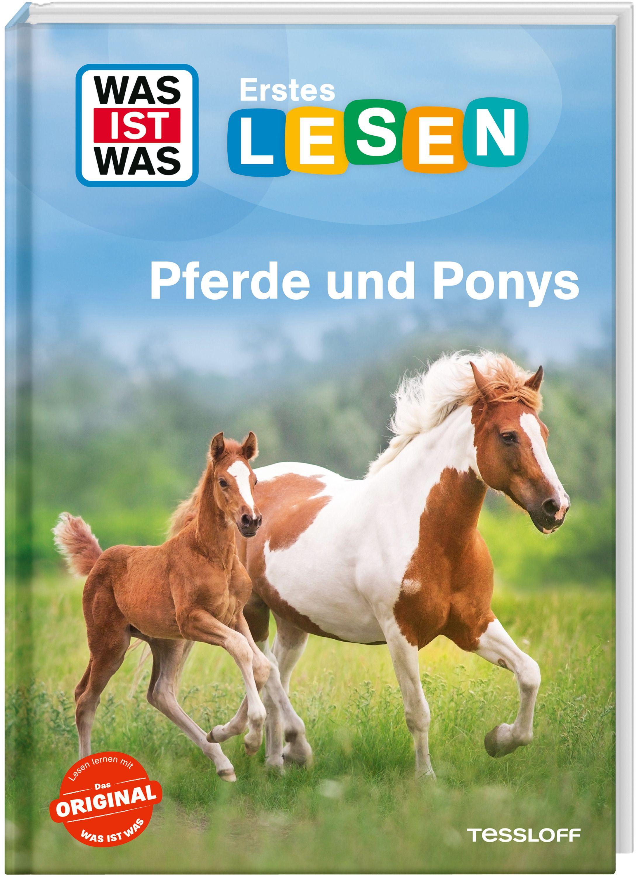 Vorderes Coverbild WAS IST WAS Erstes Lesen. Pferde und Ponys