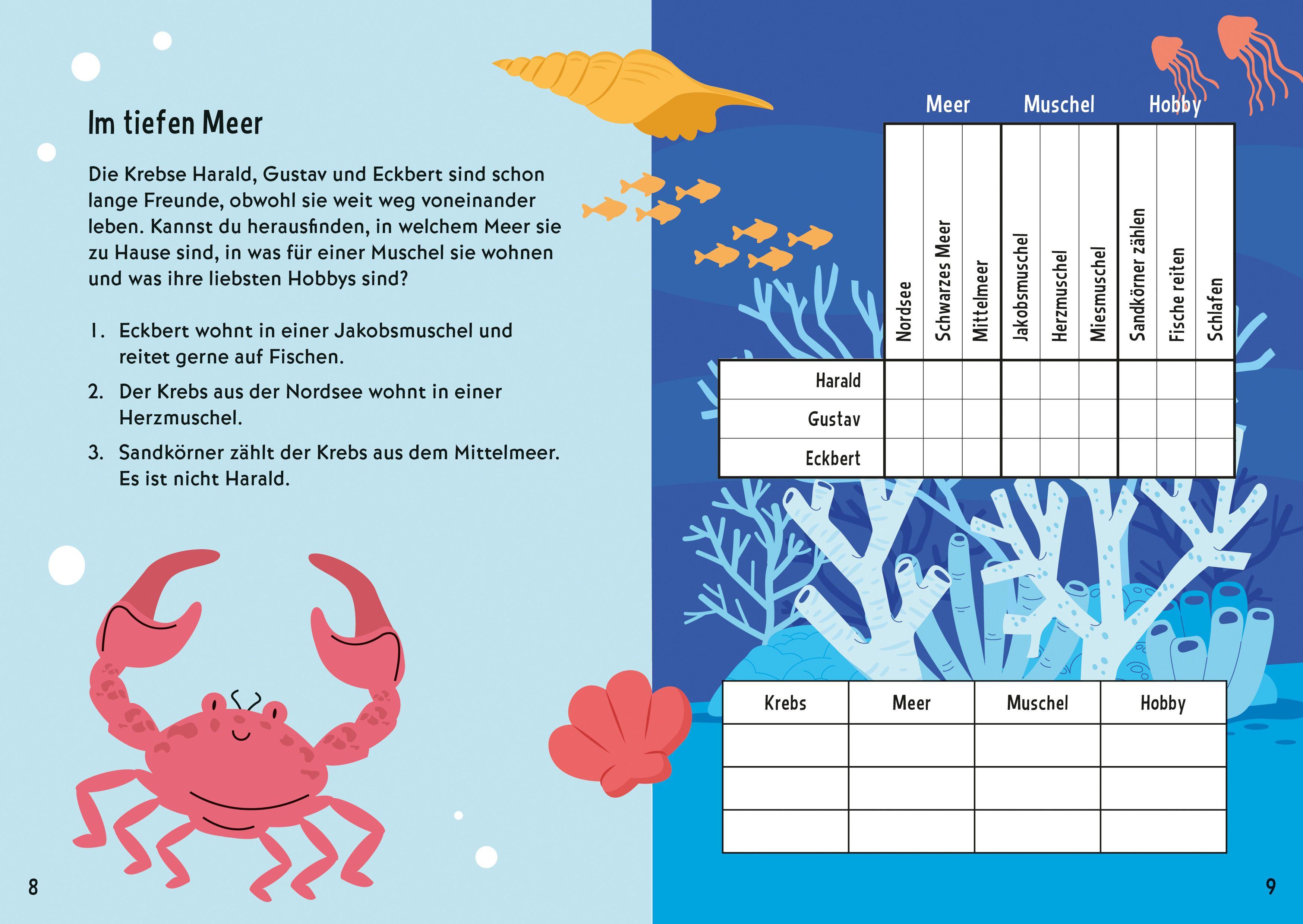 Beispielinhalt (Bild) Logicals. Leicht bis schwer