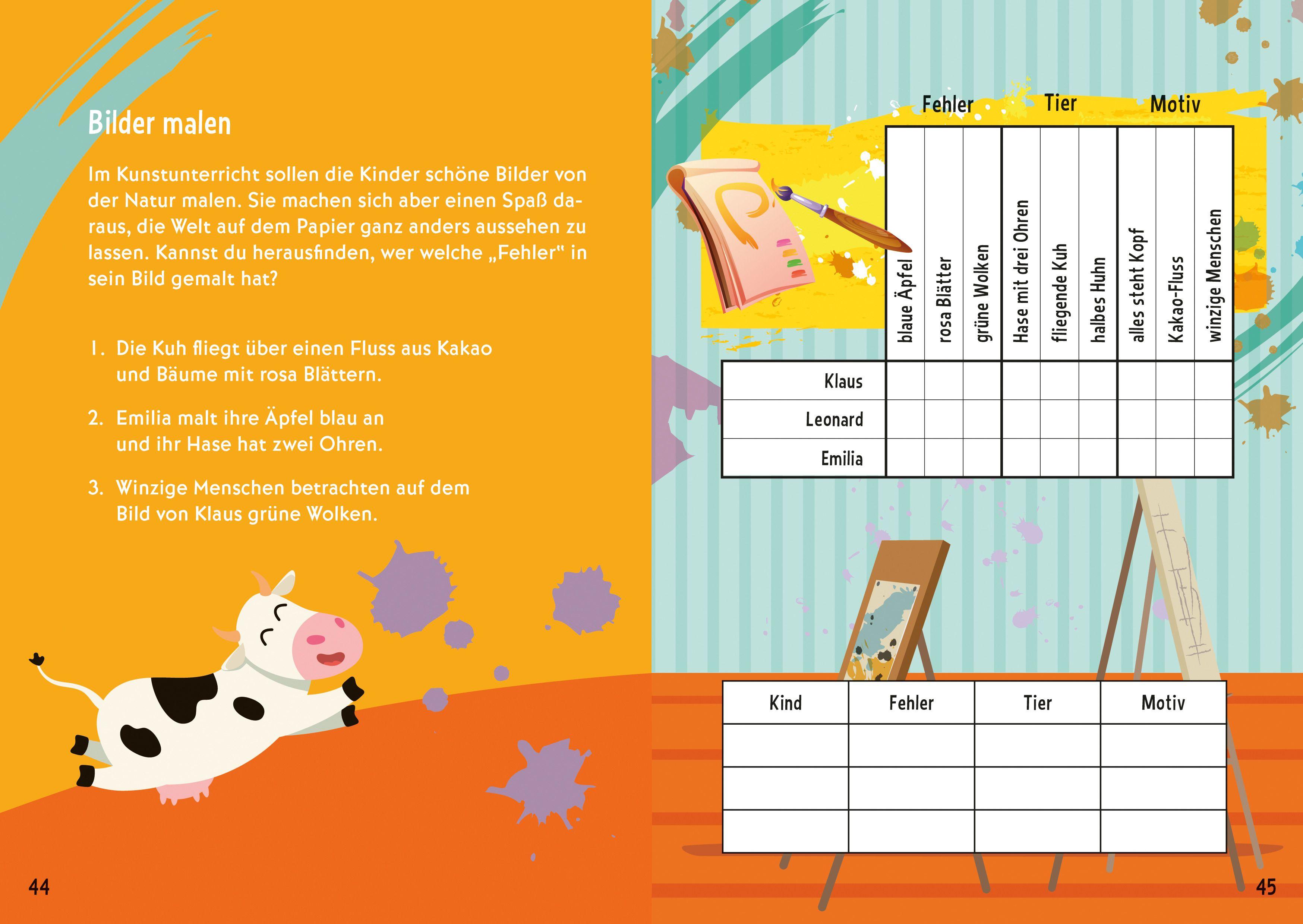 Beispielinhalt (Bild) Logicals. Leicht bis schwer