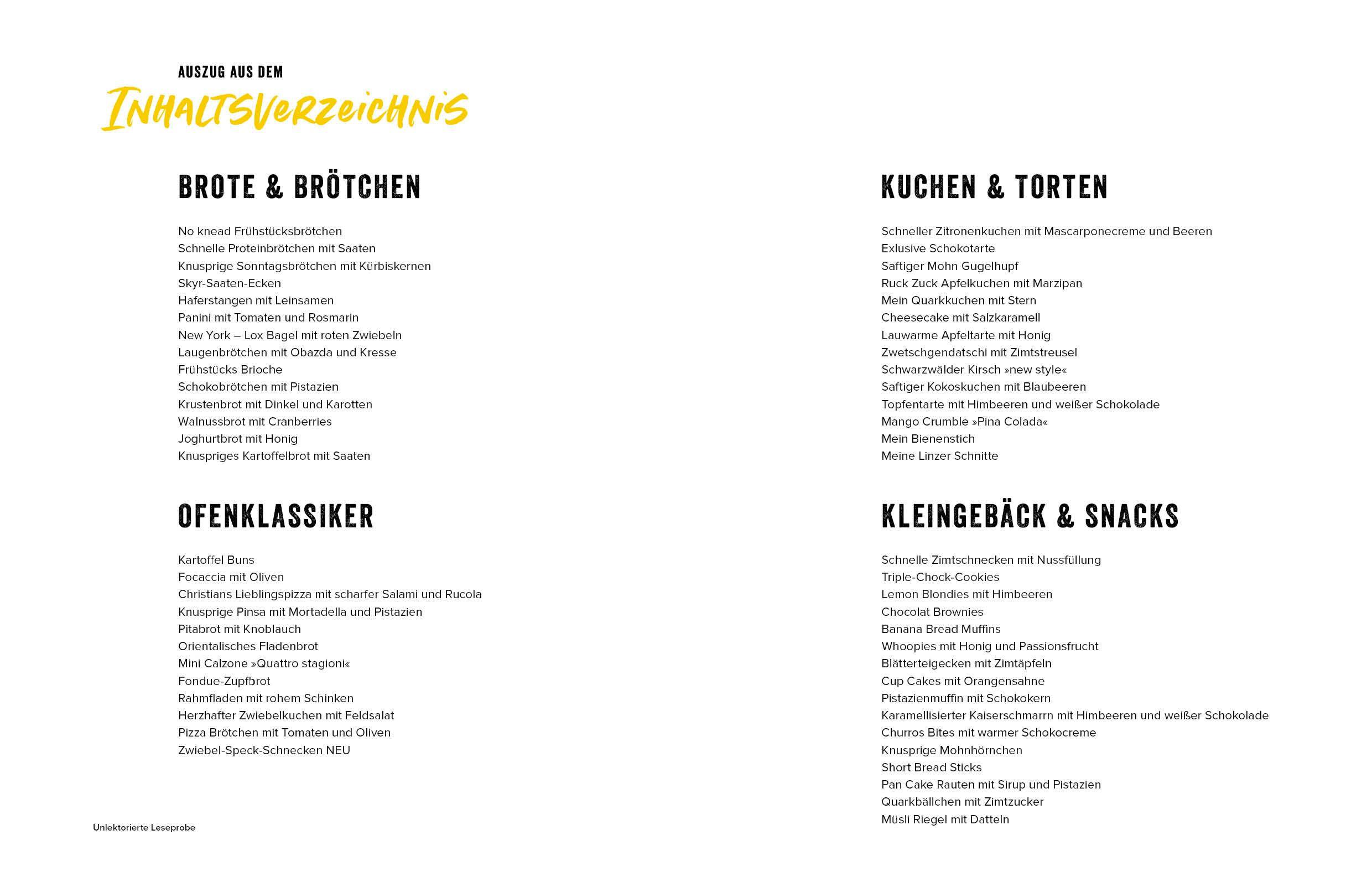 Beispielinhalt (Bild) Airfryer-Blitzrezepte Backen