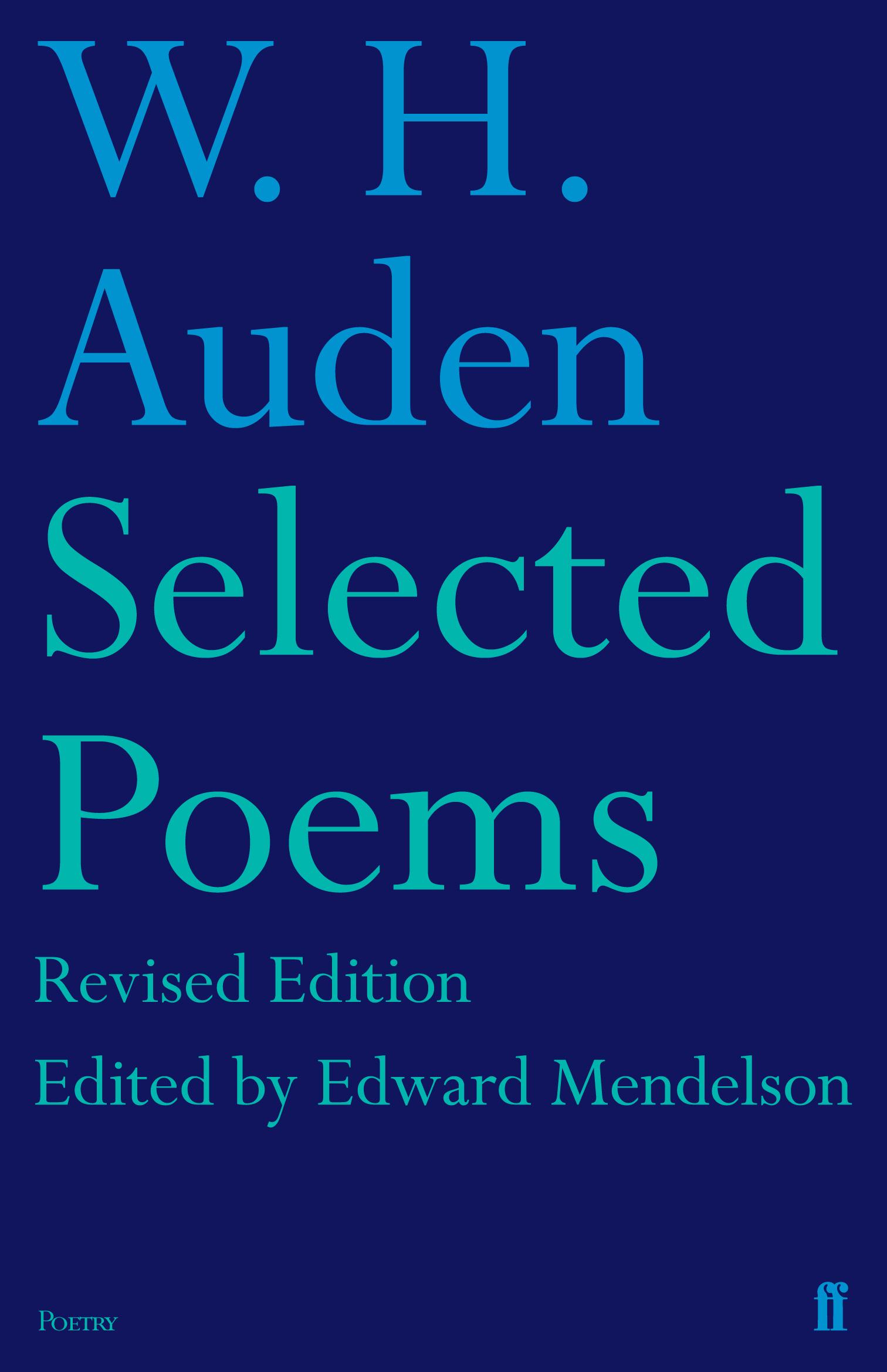 Vorderes Coverbild Selected Poems
