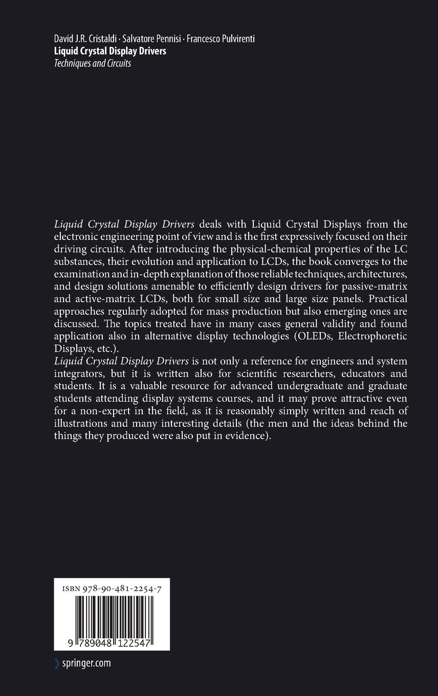 Rückseitencover Liquid Crystal Display Drivers