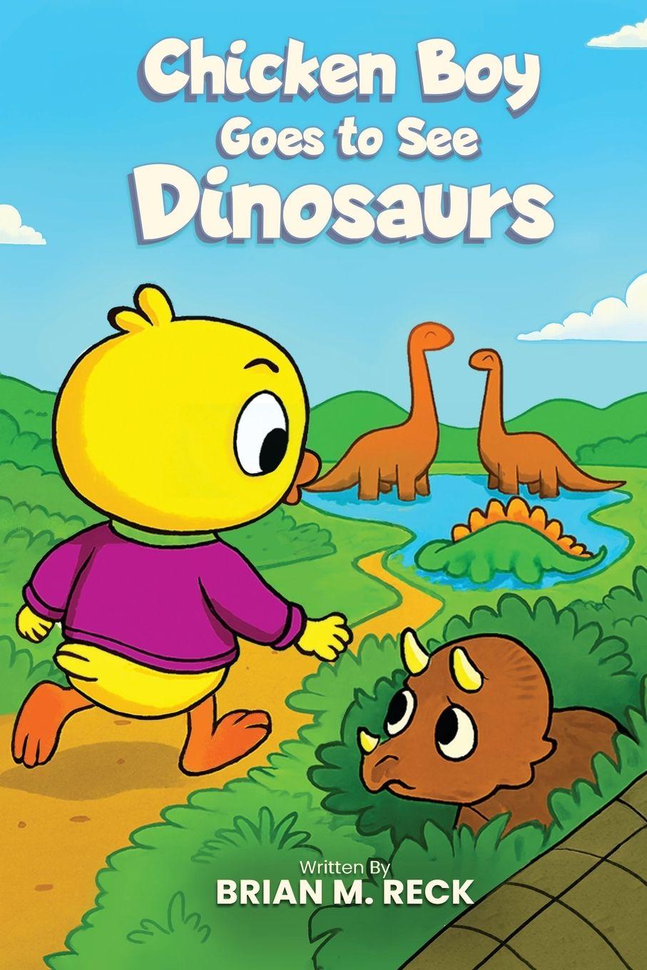 Vorderes Coverbild Chicken Boy Goes to See Dinosaurs