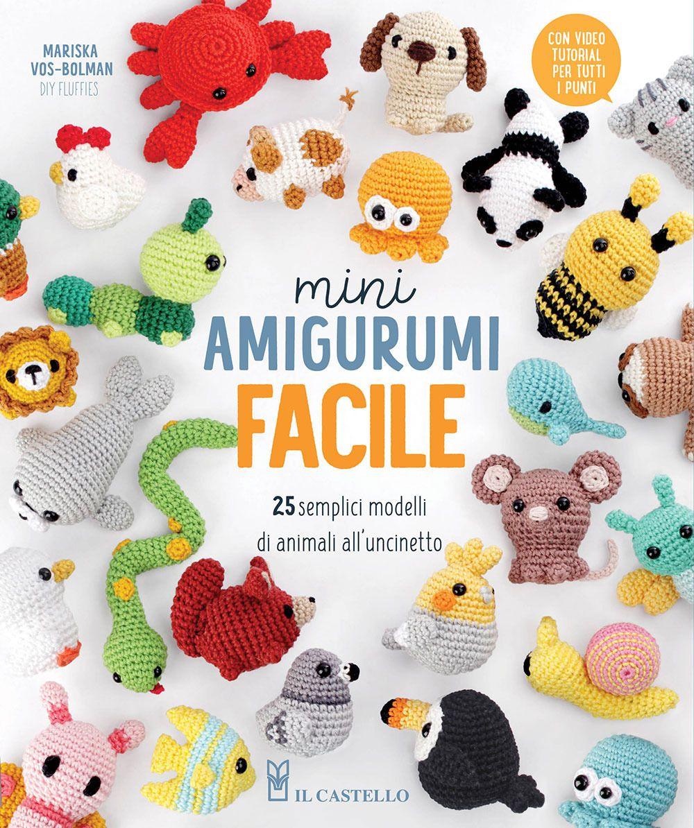Vorderes Coverbild Mini amigurumi facile. 25 semplici modelli di animali all'uncinetto