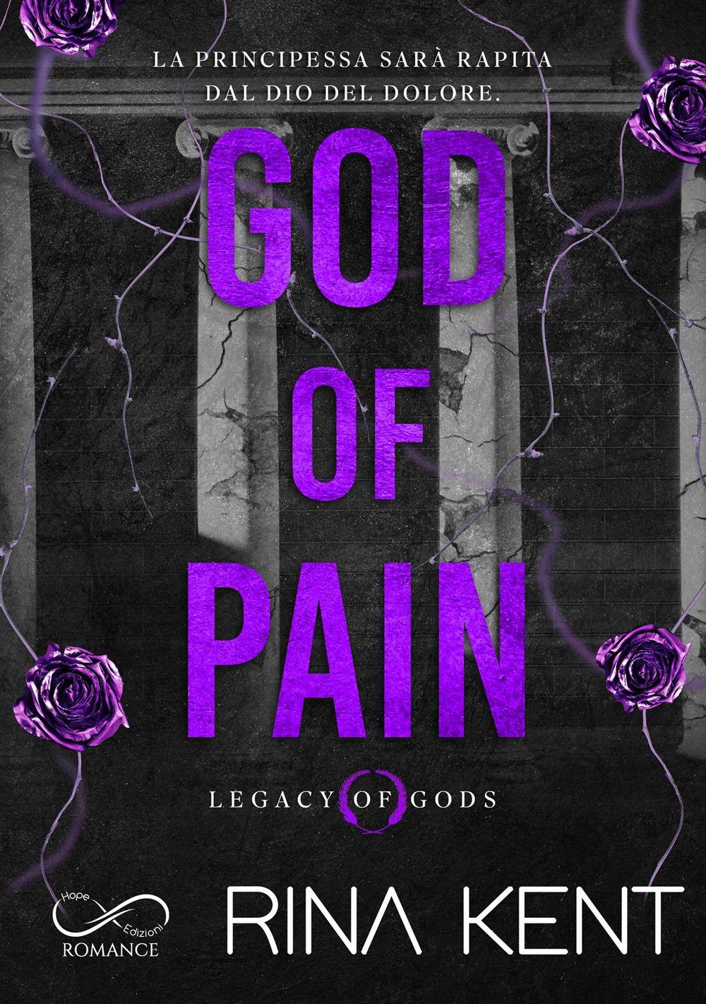 Vorderes Coverbild God of pain. Legacy of Gods. Ediz. italiana