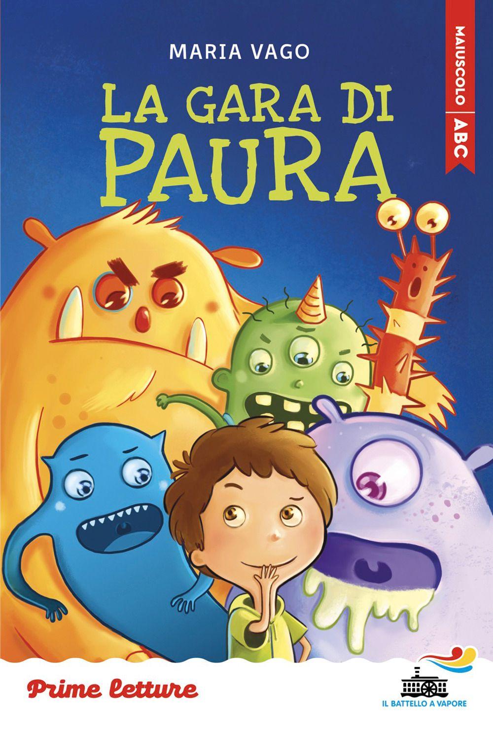 Vorderes Coverbild La gara di paura. Stampatello maiuscolo a leggibilità facilitata