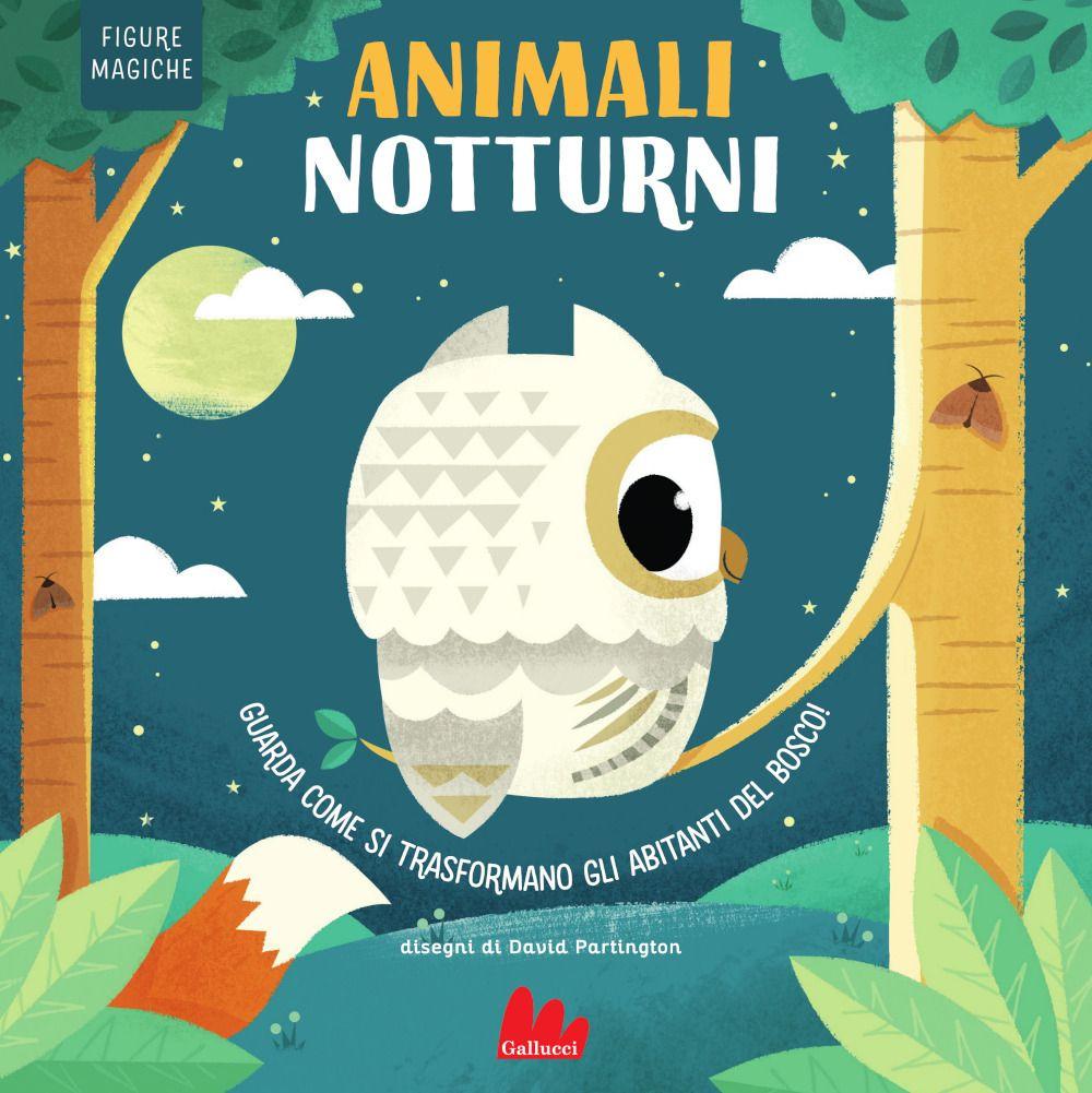 Vorderes Coverbild Animali notturni. Figure magiche