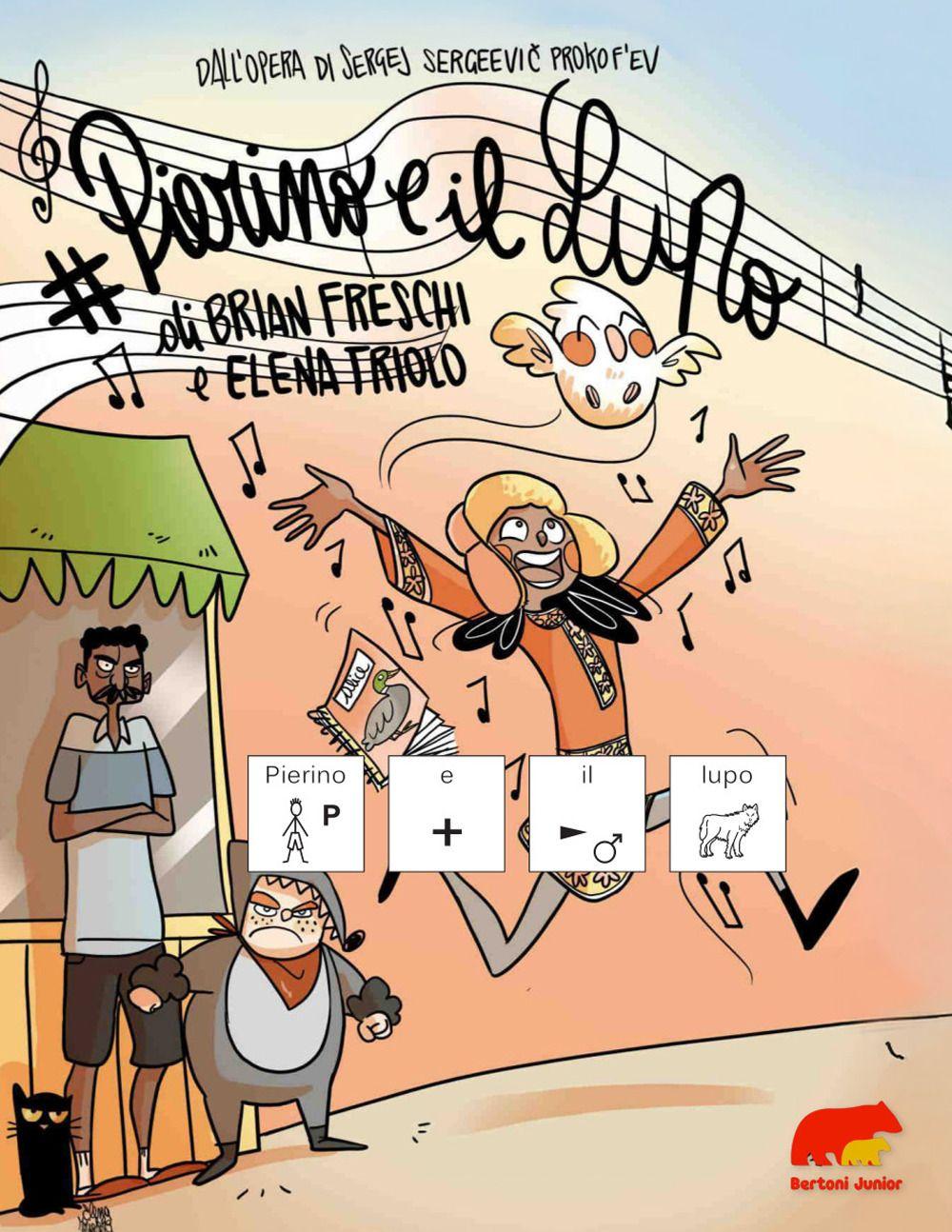 Vorderes Coverbild Pierino e il lupo. Ediz. CAA
