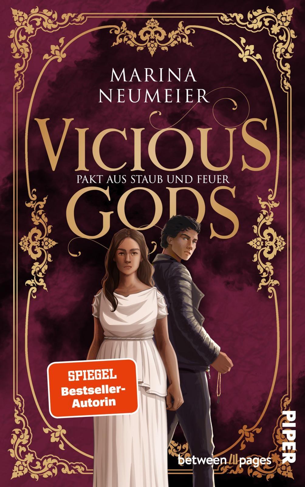 Vorderes Coverbild Vicious Gods - Pakt aus Staub und Feuer