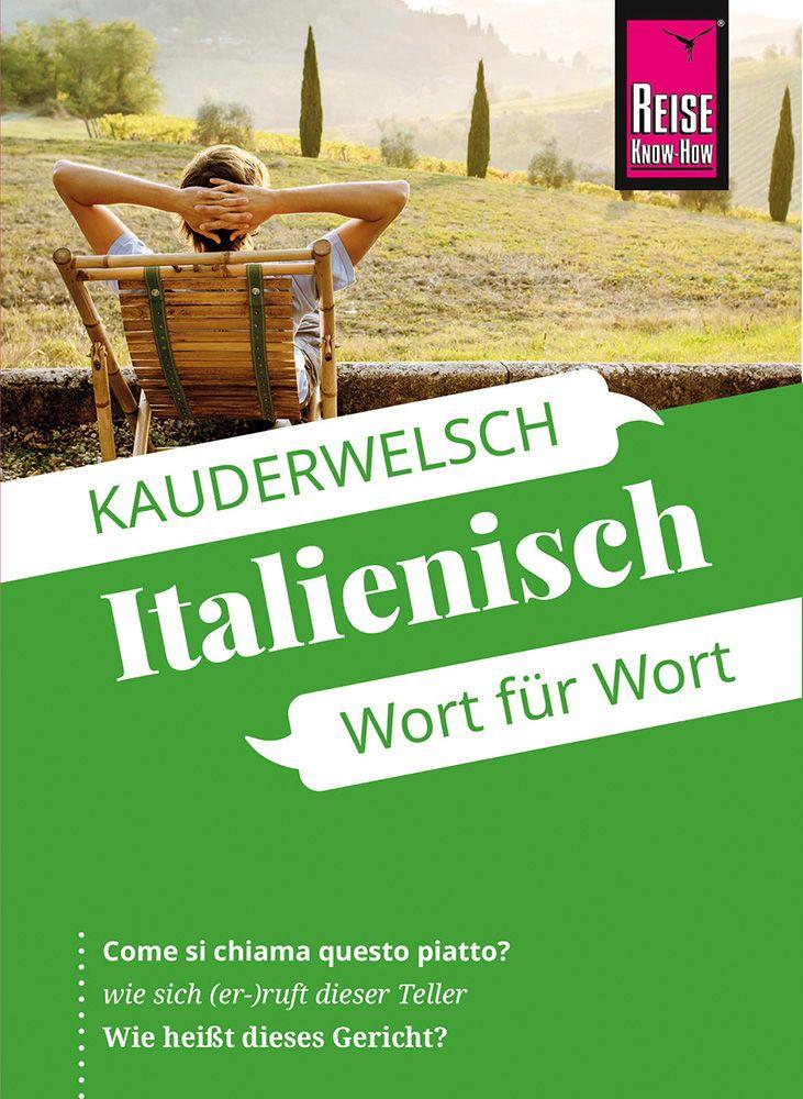 Vorderes Coverbild Reise Know-How Sprachführer  Italienisch - Wort für Wort