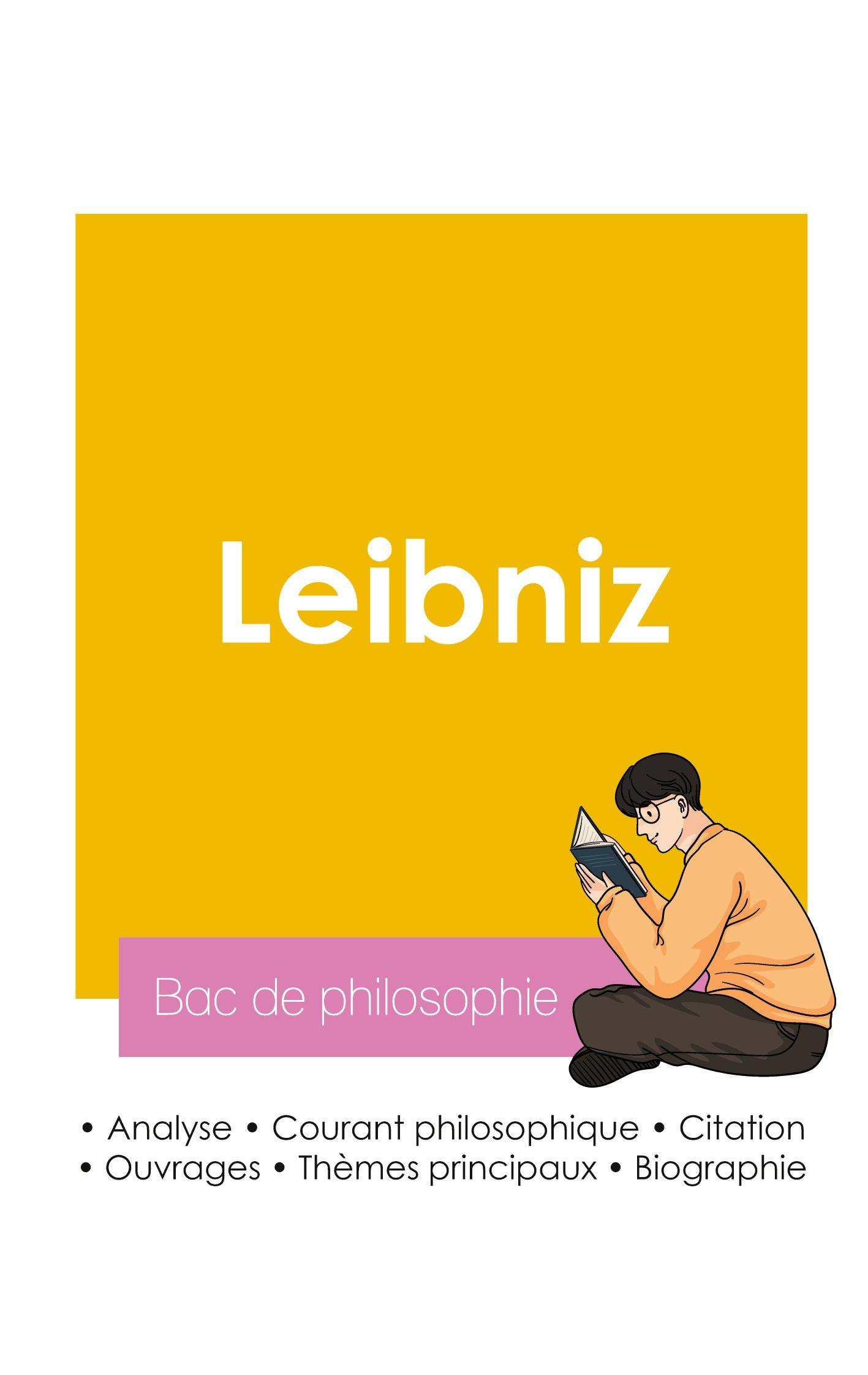 Vorderes Coverbild Réussir son Bac de philosophie 2026 : Analyse du philosophe Leibniz