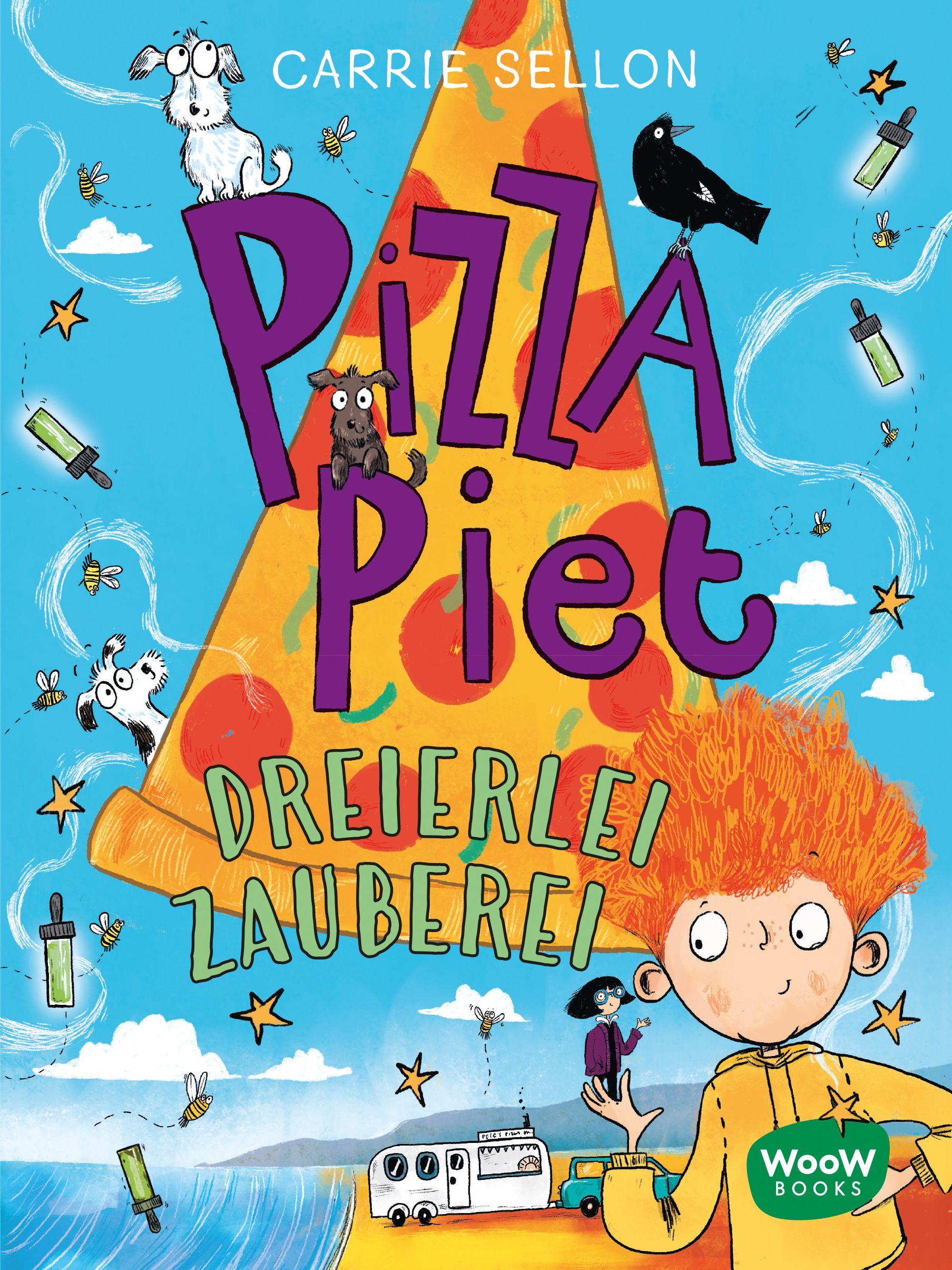 Vorderes Coverbild Pizza Piet: Dreierlei Zauberei