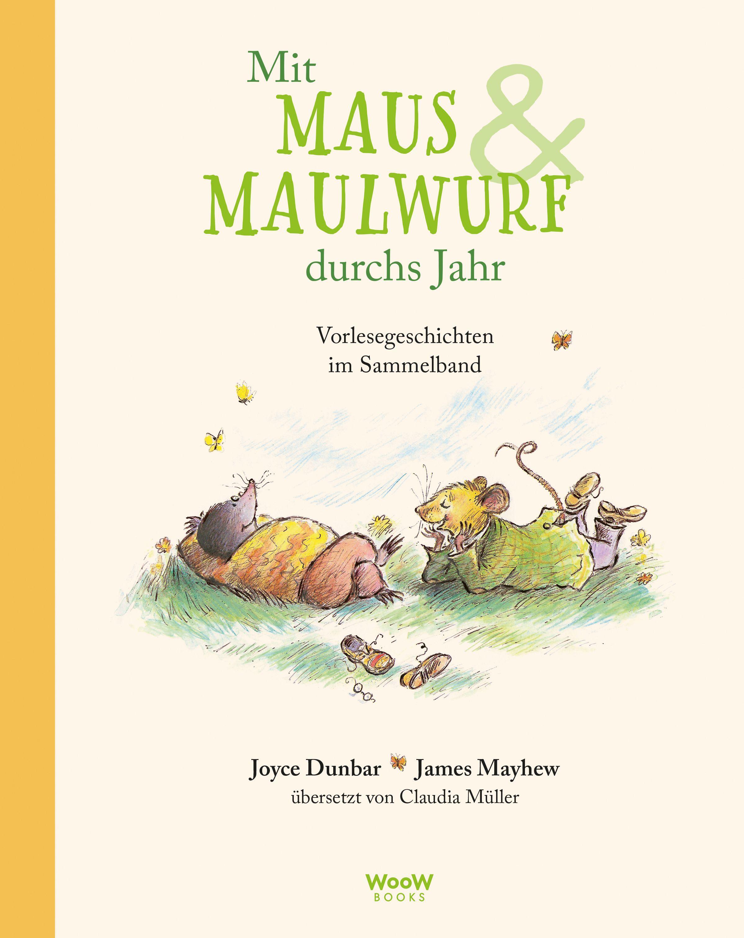 Vorderes Coverbild Mit Maus und Maulwurf durchs Jahr