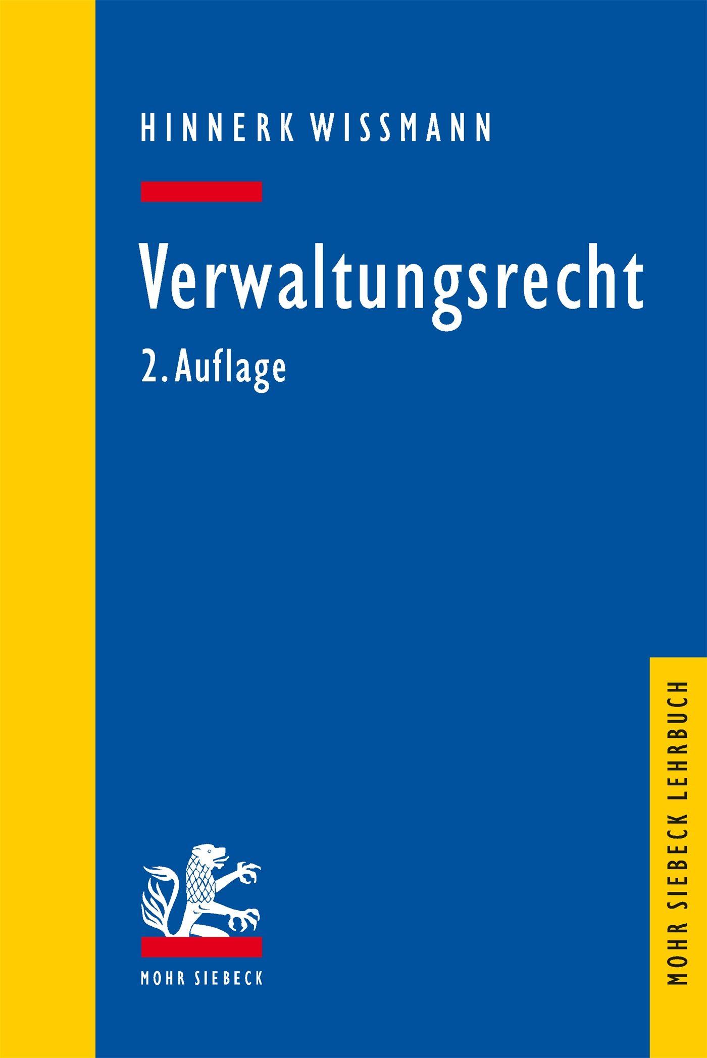 Vorderes Coverbild Verwaltungsrecht