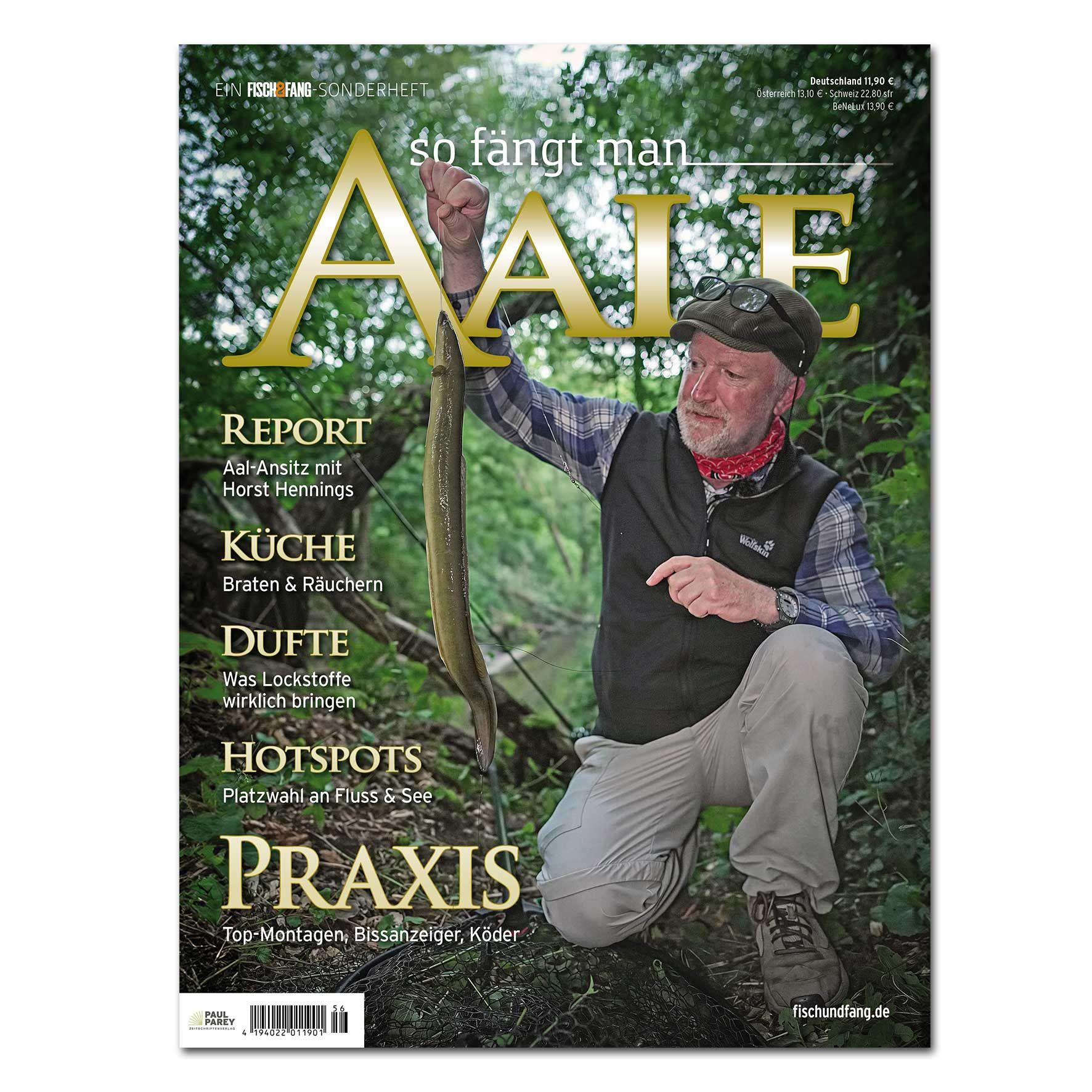 Vorderes Coverbild FISCH & FANG SONDERHEFT 56: SO FÄNGT MAN AALE