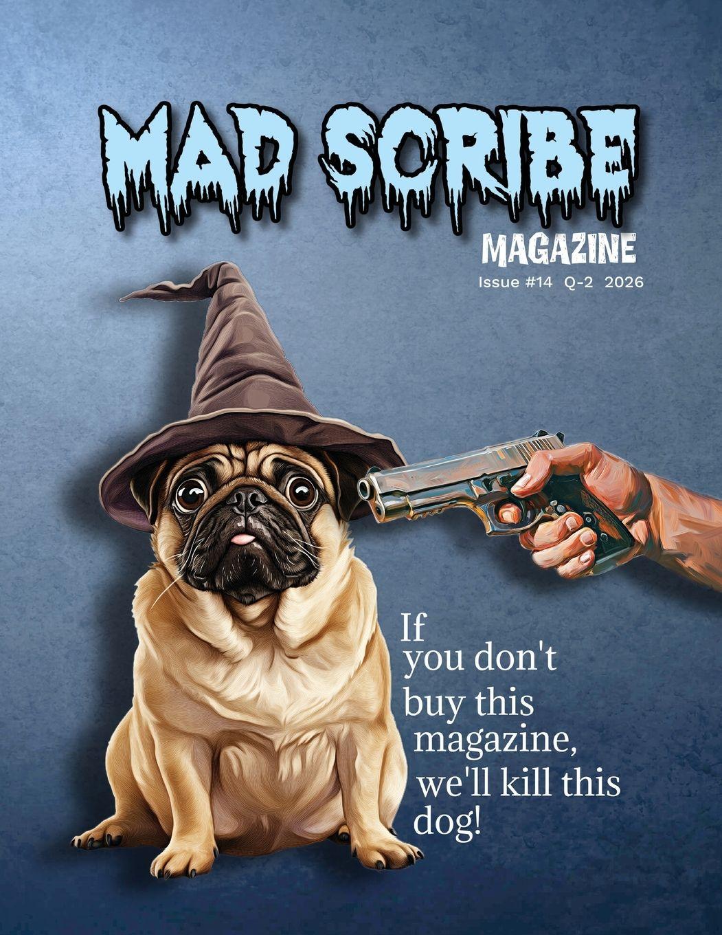 Vorderes Coverbild Mad Scribe Magazine Issue #14