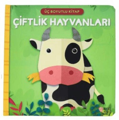 Vorderes Coverbild Üc Boyutlu Kitap - Ciftlik Hayvanlari Ciltli