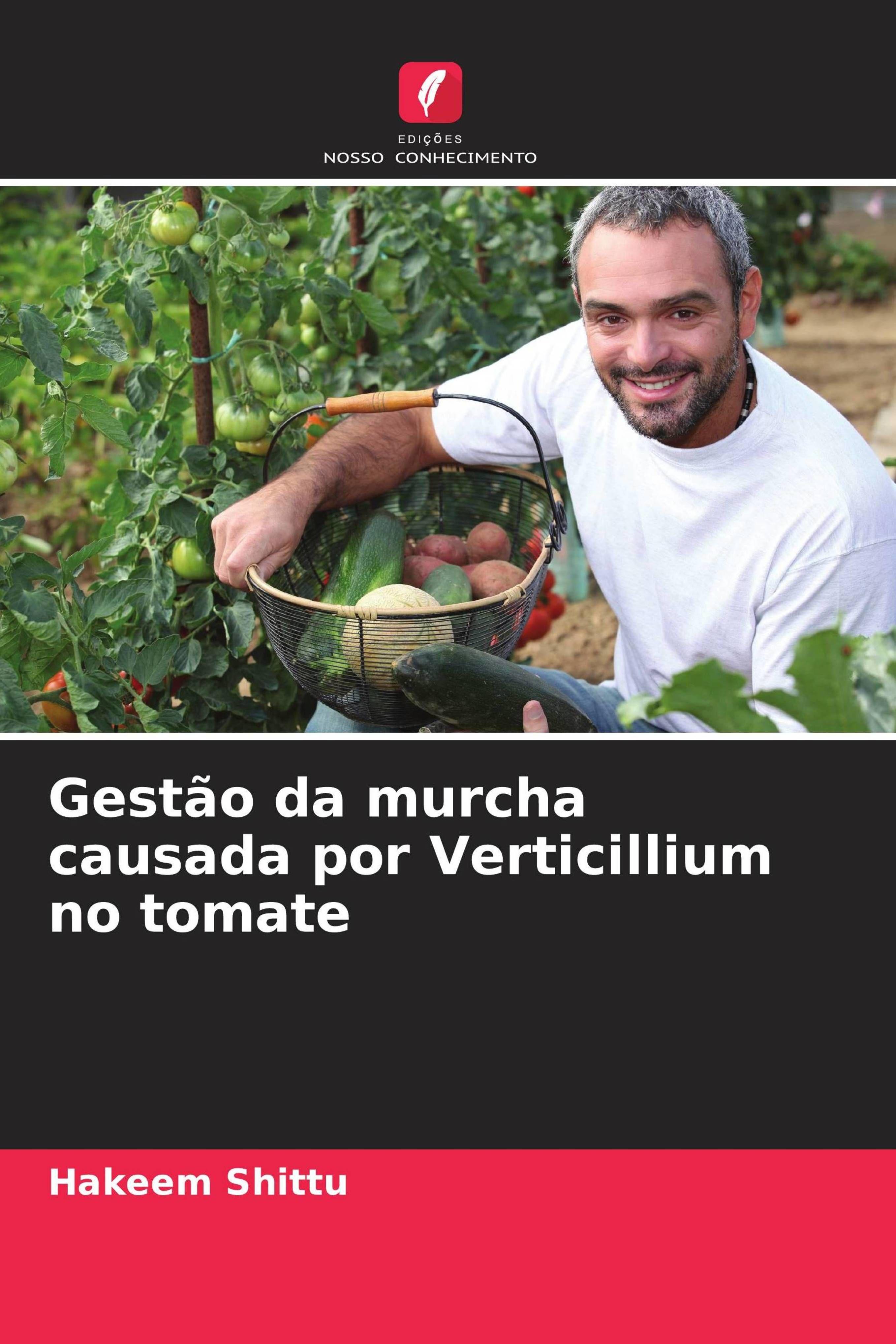Vorderes Coverbild Gestão da murcha causada por Verticillium no tomate