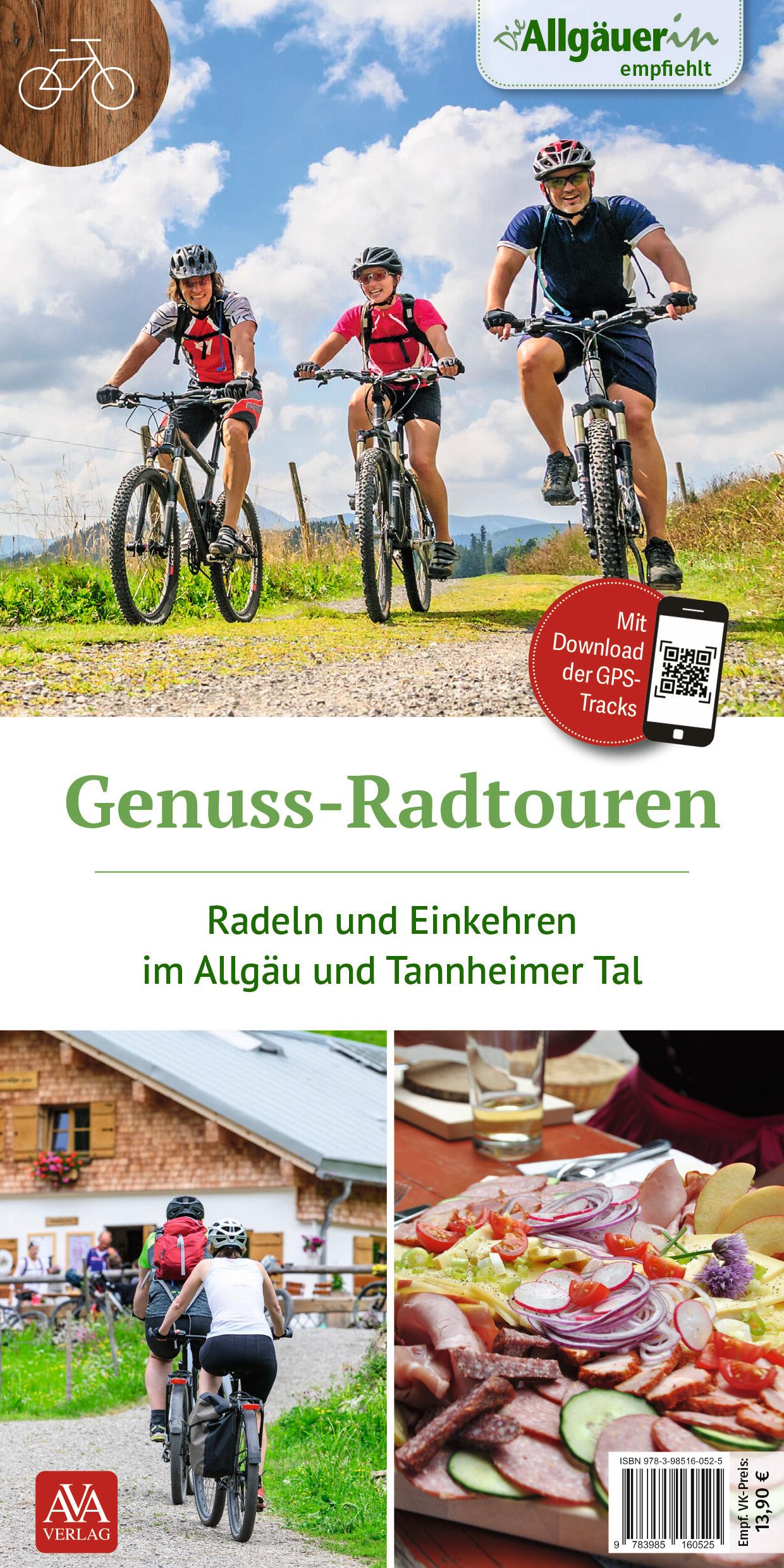 Vorderes Coverbild Genuss-Radtouren