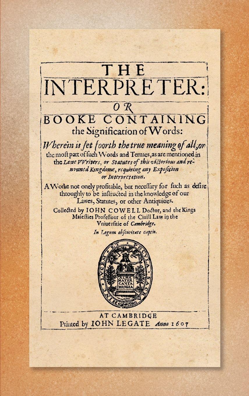 Vorderes Coverbild The Interpreter [1607]