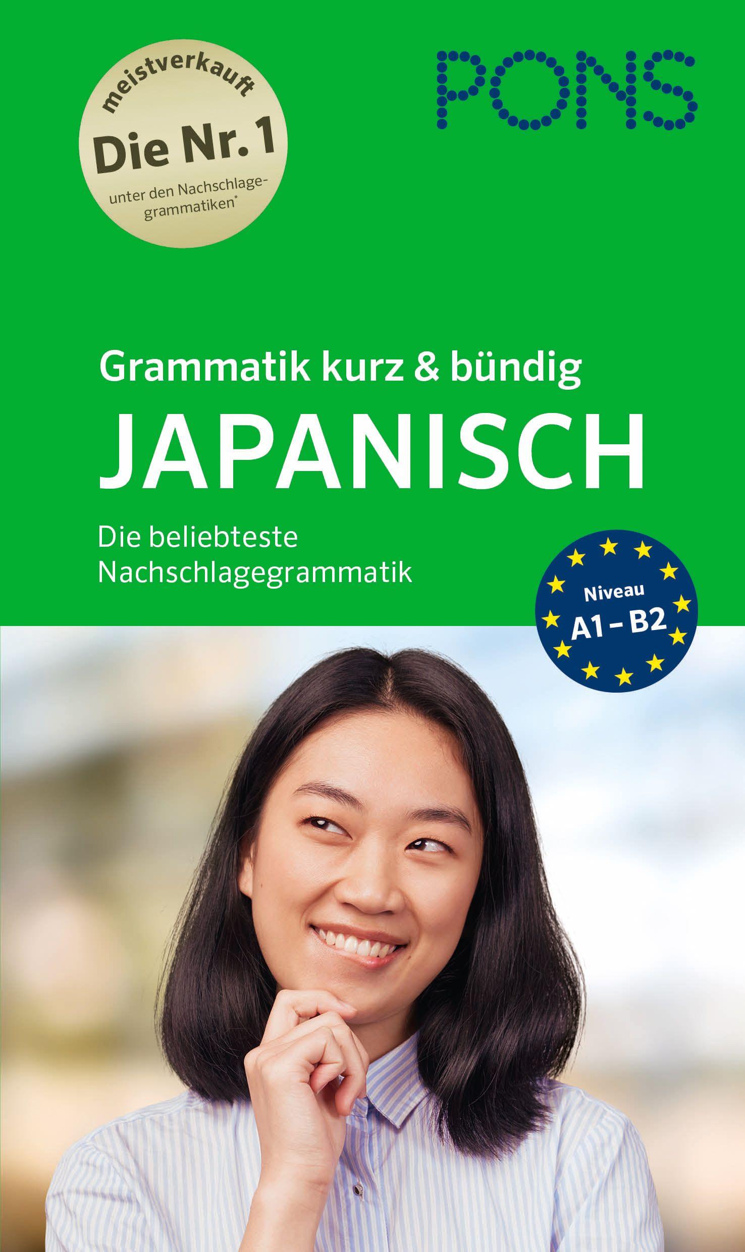 Vorderes Coverbild PONS Grammatik kurz & bündig Japanisch