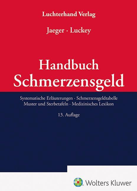 Vorderes Coverbild Handbuch Schmerzensgeld