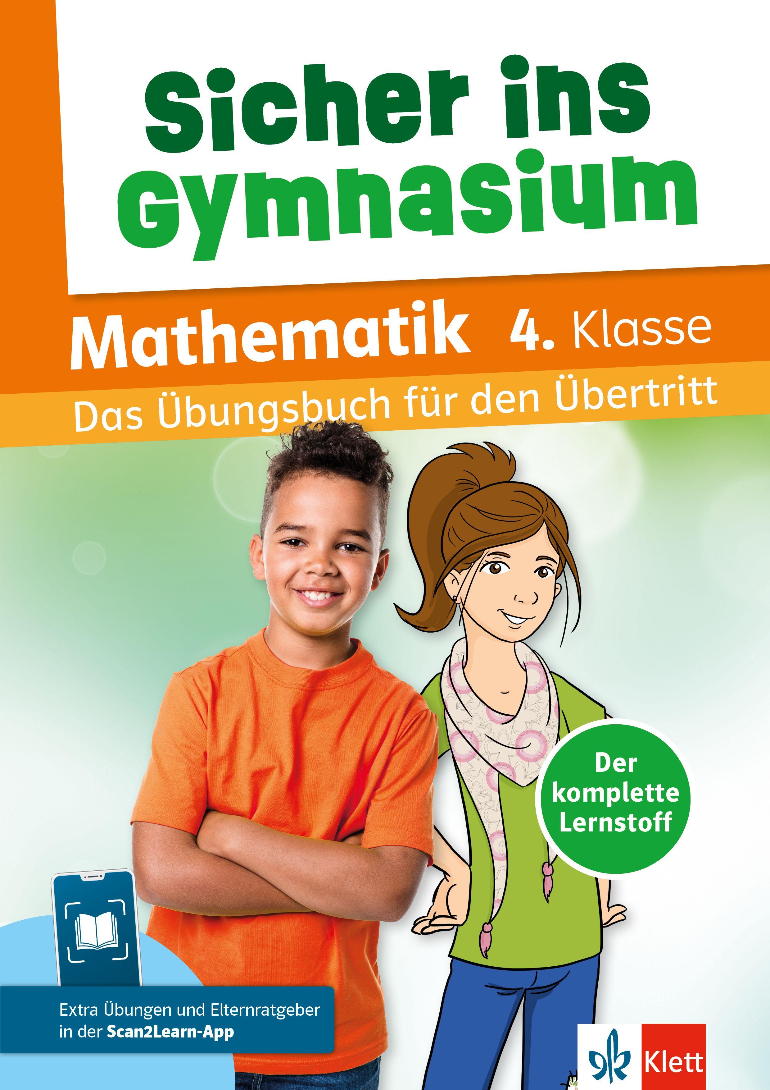 Vorderes Coverbild Sicher ins Gymnasium Mathematik  4. Klasse