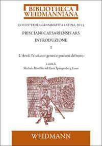 Vorderes Coverbild Prisciani Caesariensis Ars. Introduzione 1