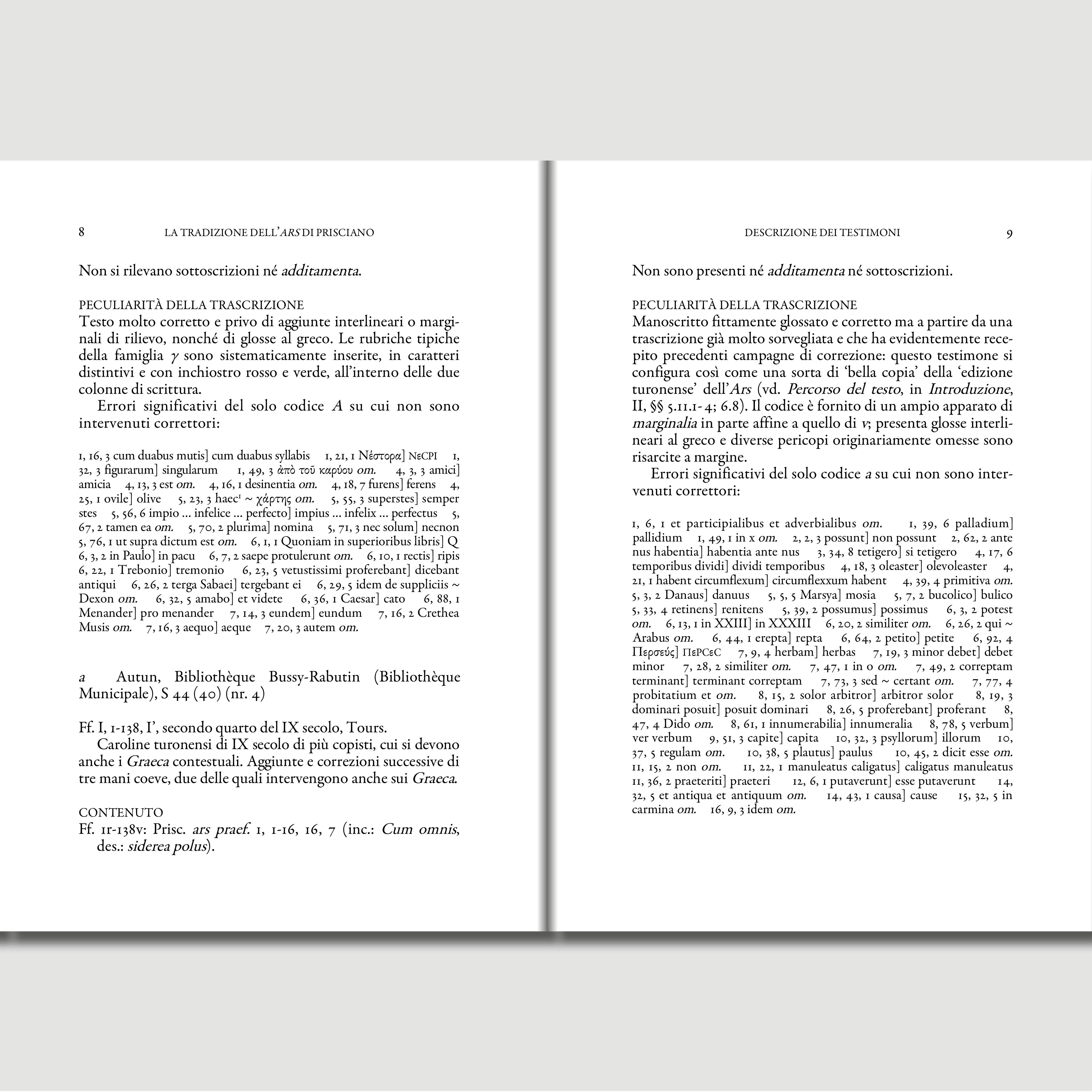 Beispielinhalt (Bild) Prisciani Caesariensis Ars. Introduzione 2