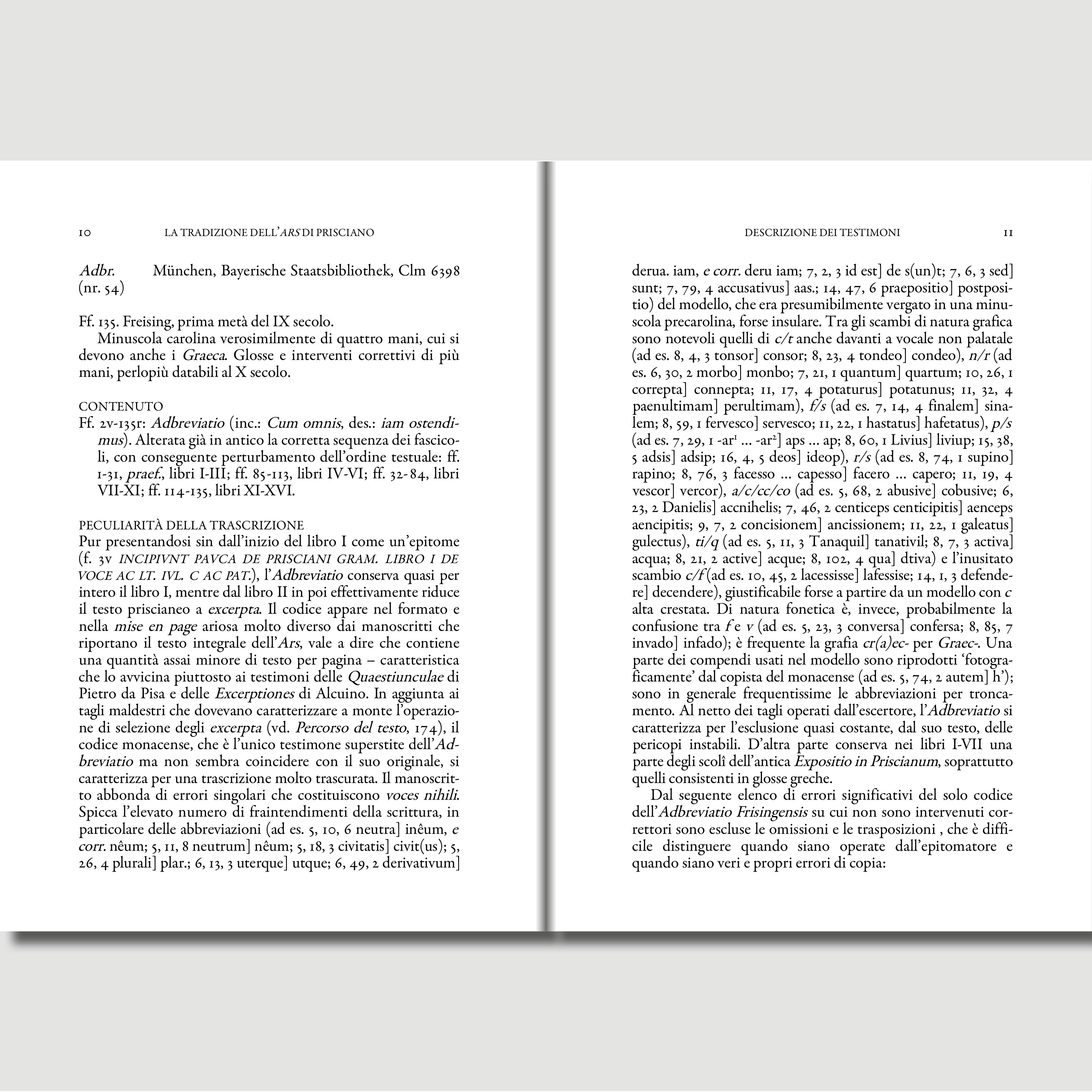 Beispielinhalt (Bild) Prisciani Caesariensis Ars. Introduzione 2