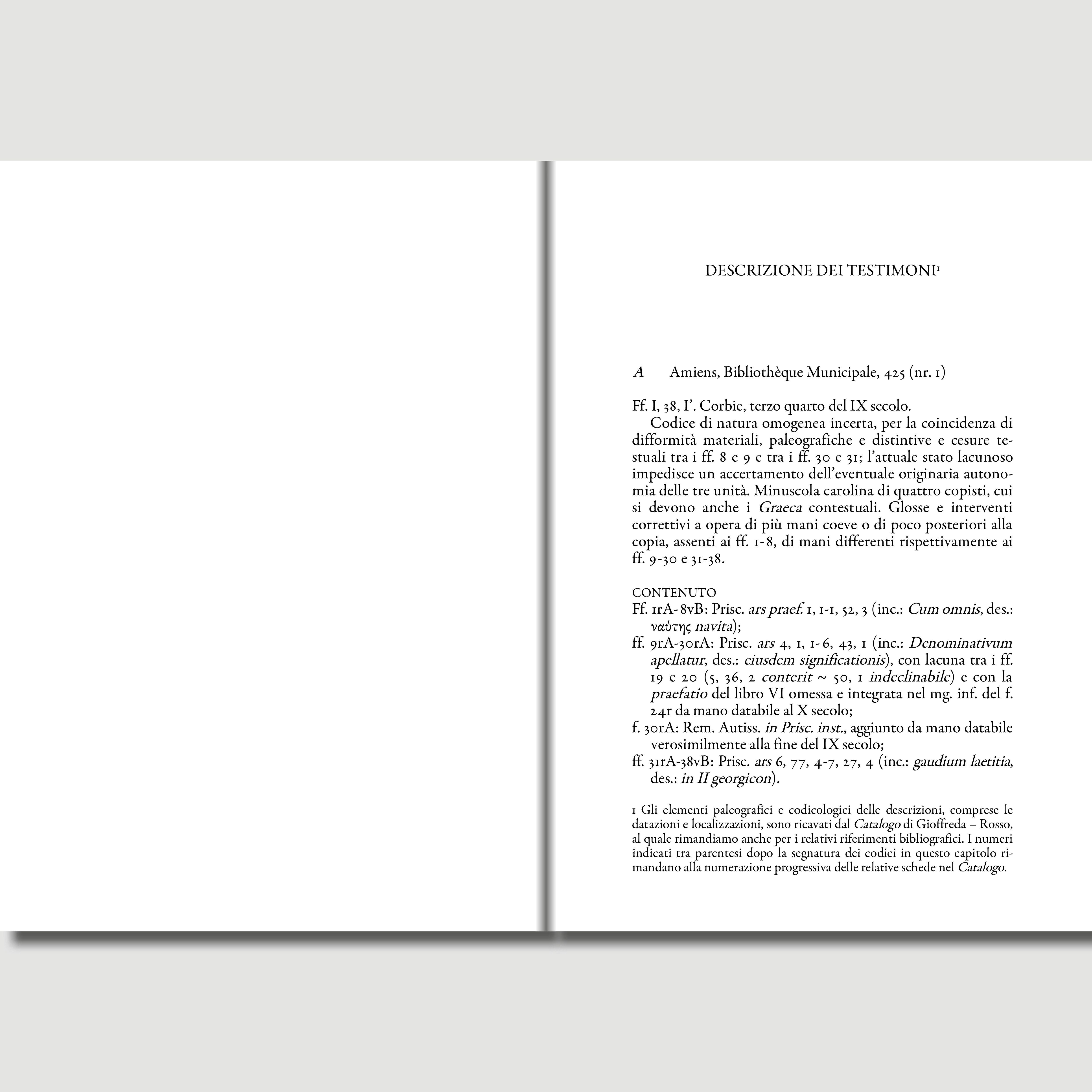 Beispielinhalt (Bild) Prisciani Caesariensis Ars. Introduzione 2