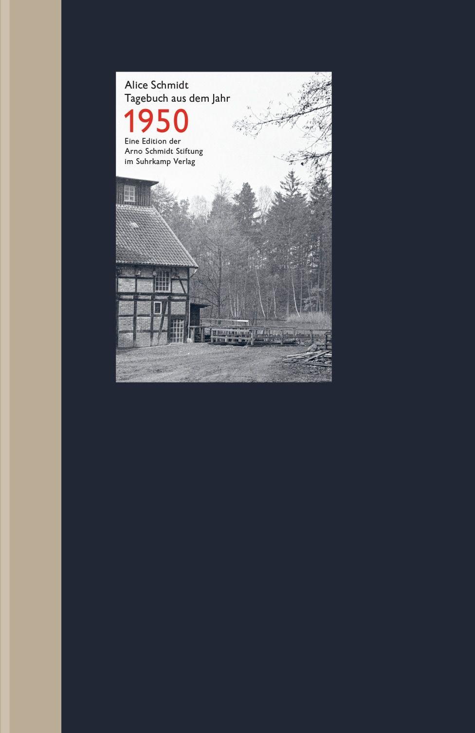 Vorderes Coverbild Tagebuch aus dem Jahr 1950