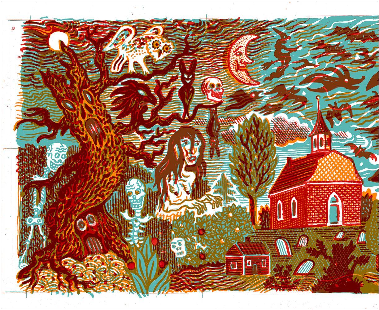 Beispielinhalt (Bild) Die Sage von Sleepy Hollow